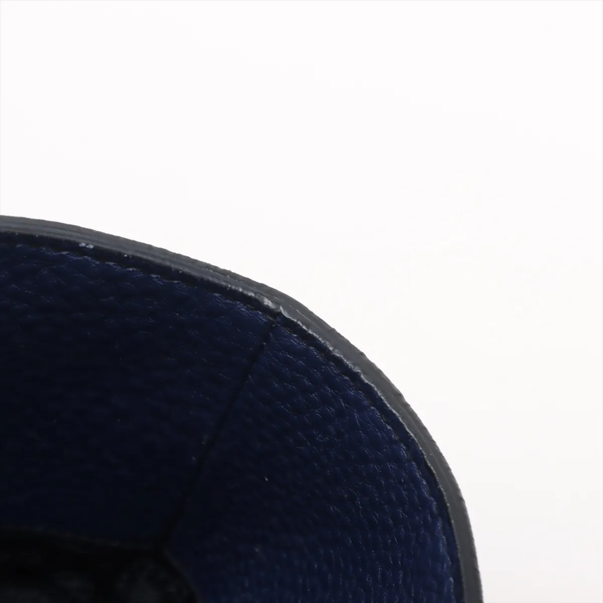 Vitello Dino Leather Handbag Blue BN2435 — view 13