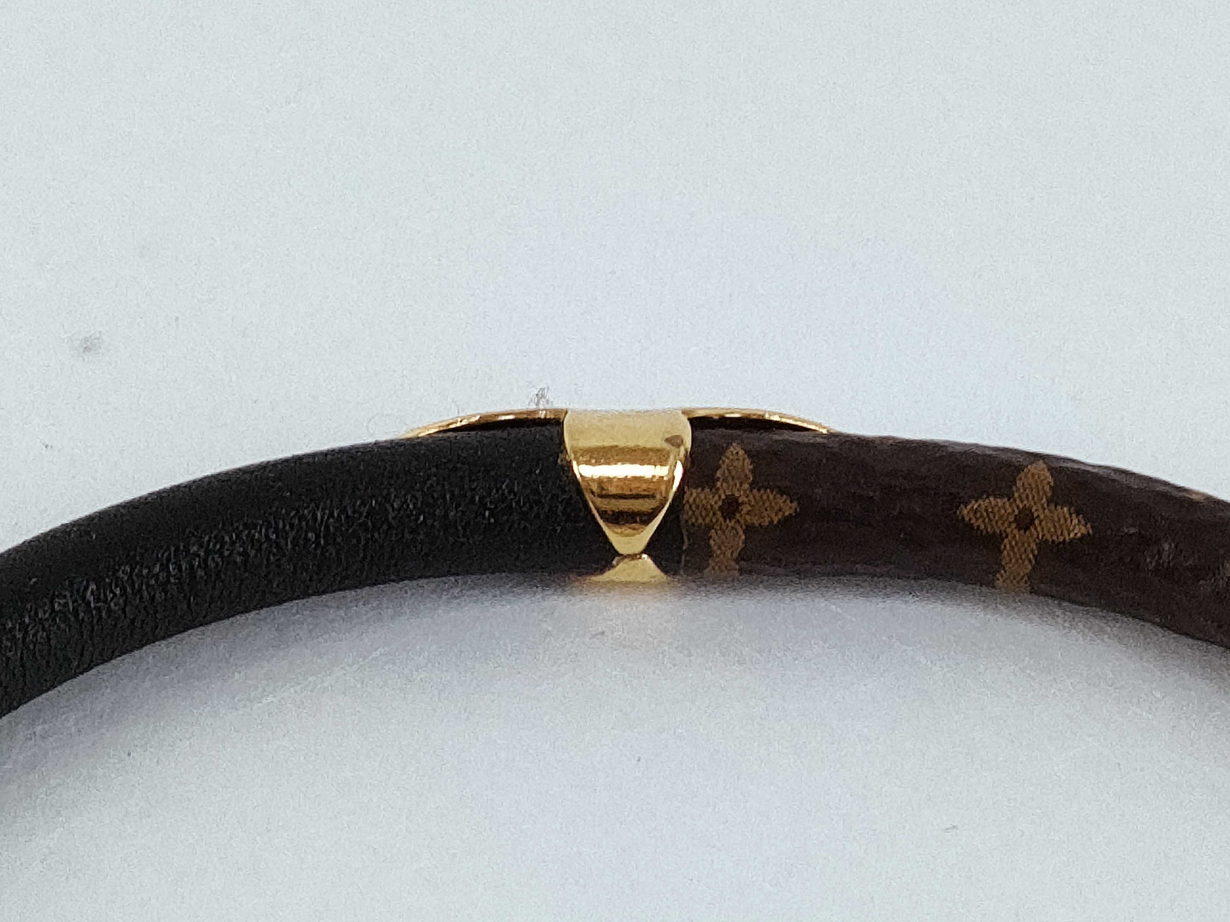 Monogram Louis Vuitton Monogram Bracelet Bracelet/Bangle — view 3