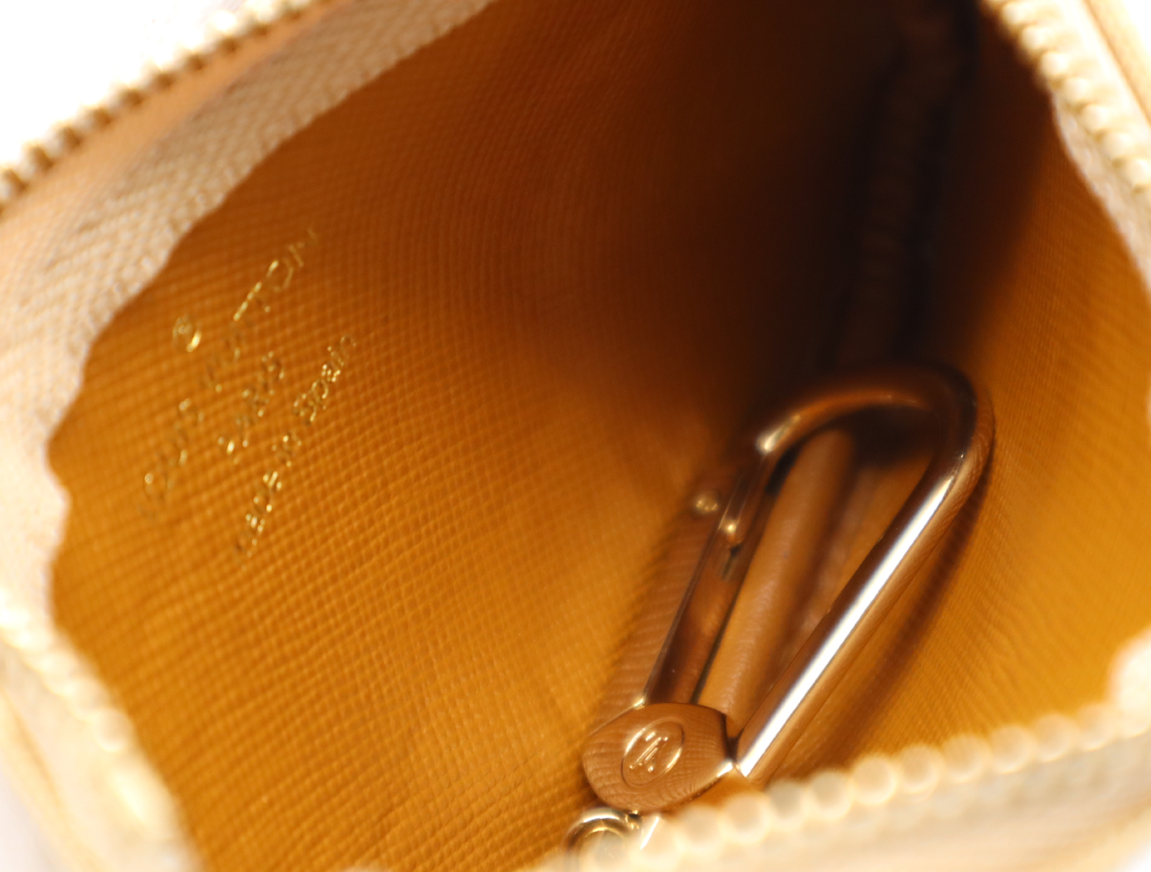 M92438 Monogram Mini Pochette Clé Beige Coin Case — view 10
