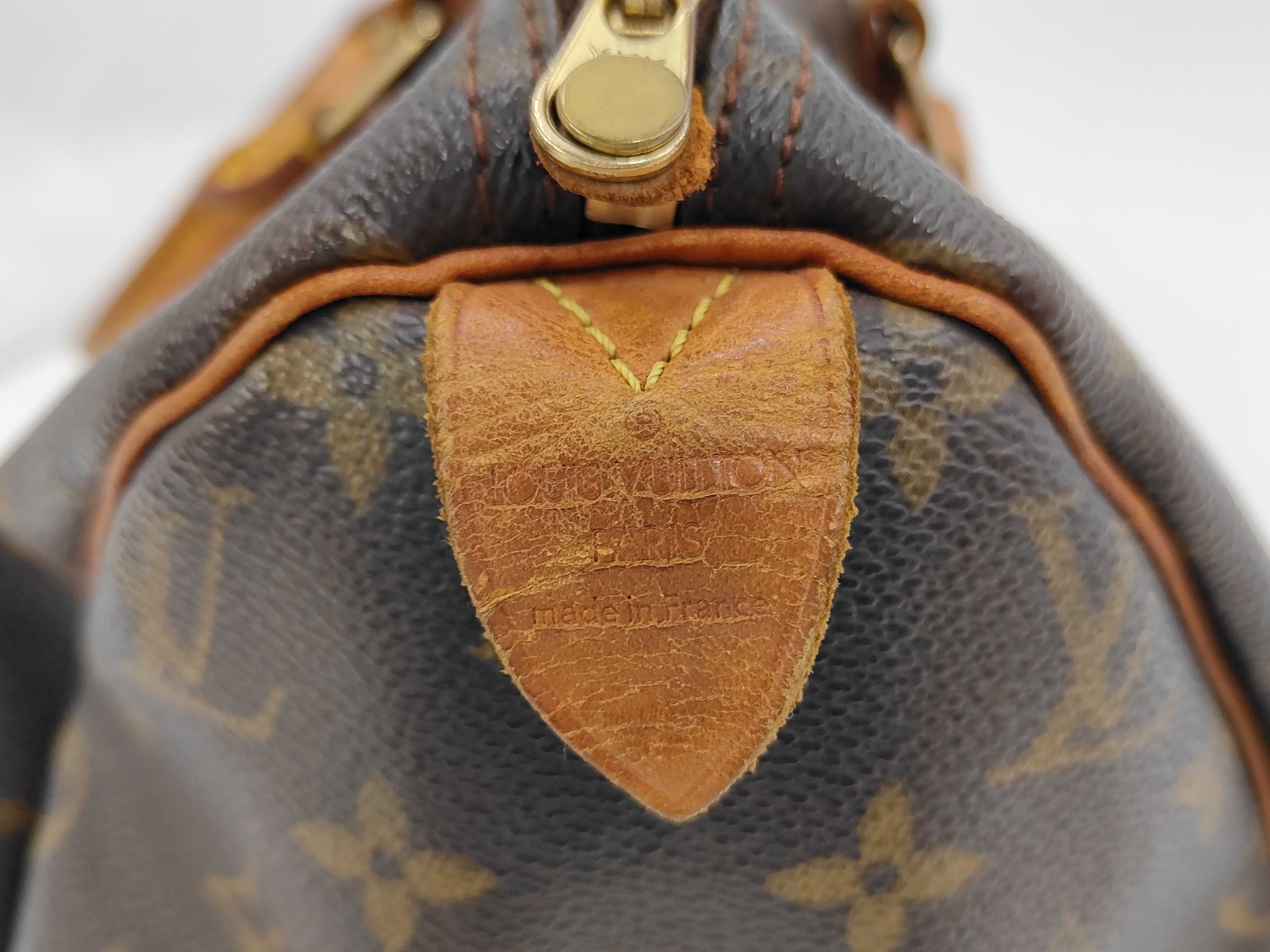 Monogram Louis Vuitton M41526 Speedy 30 TH1001 Boston Bag Handbag Monogram Handbag — view 11