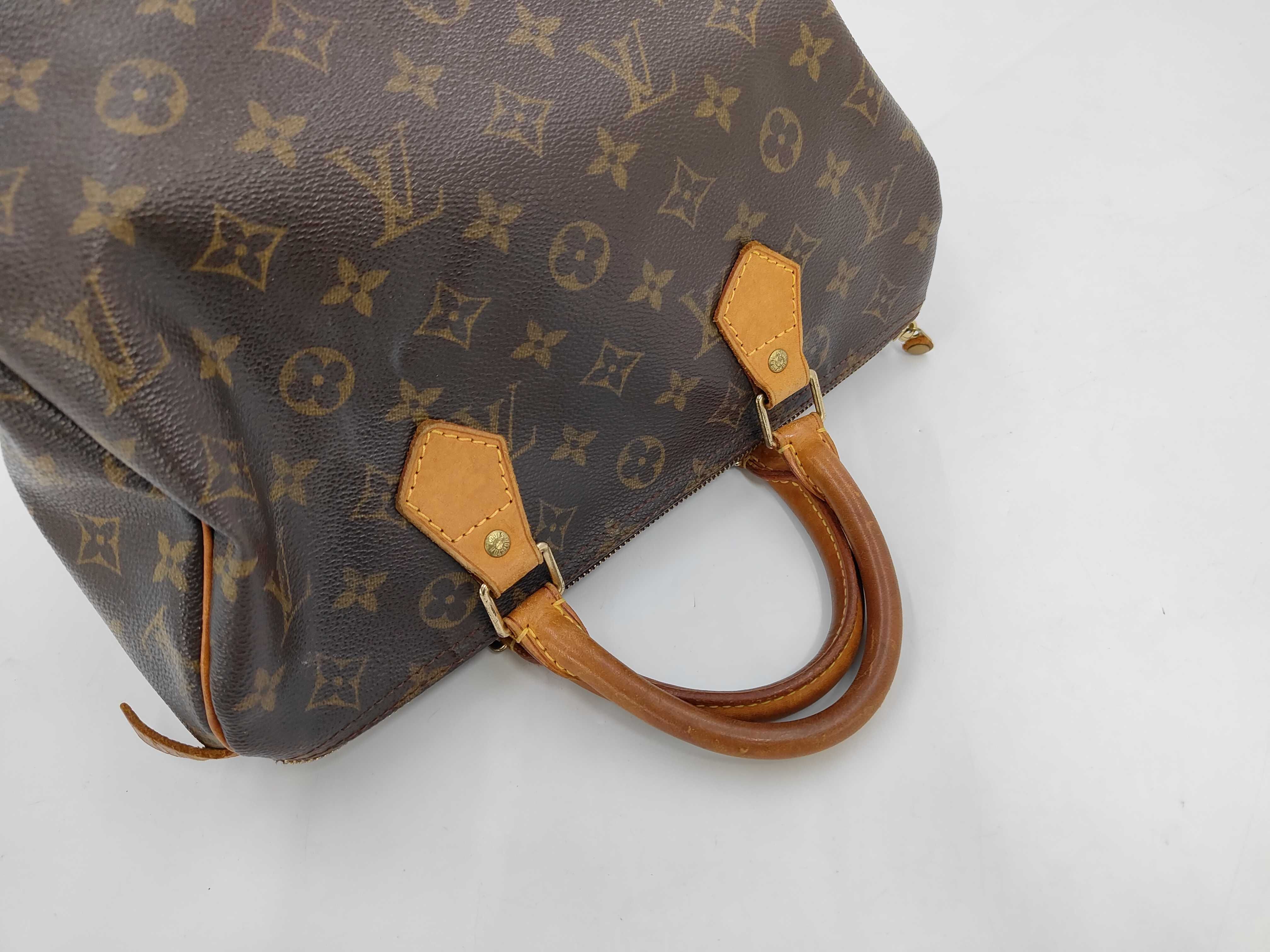 Monogram Louis Vuitton M41526 Speedy 30 TH1001 Boston Bag Handbag Monogram Handbag — view 5