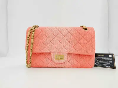 2.55 Flap Bag with Gold Hardware, Shoulder Bag