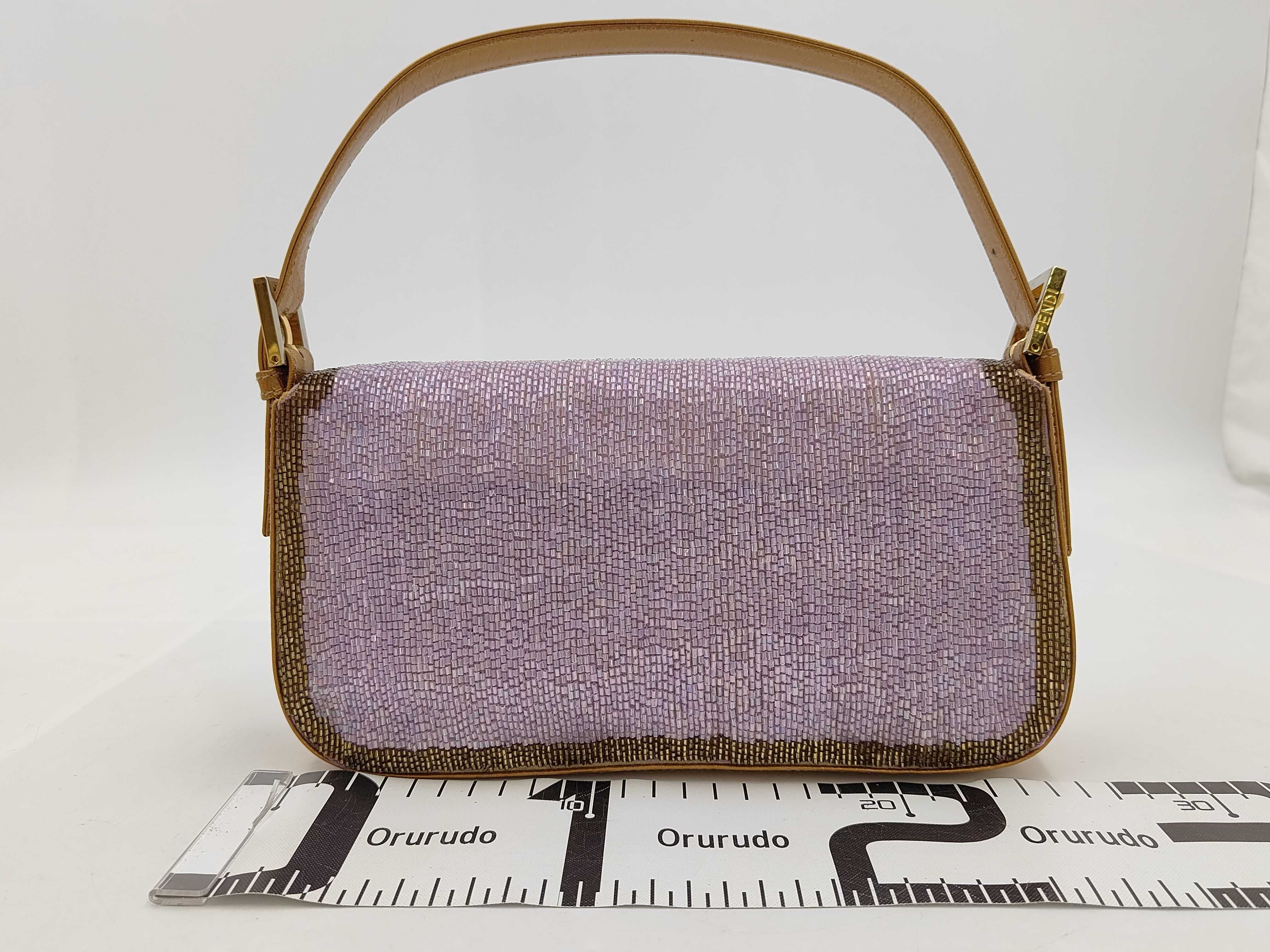 Mamma Bucket Beaded Leather Handbag — view 2