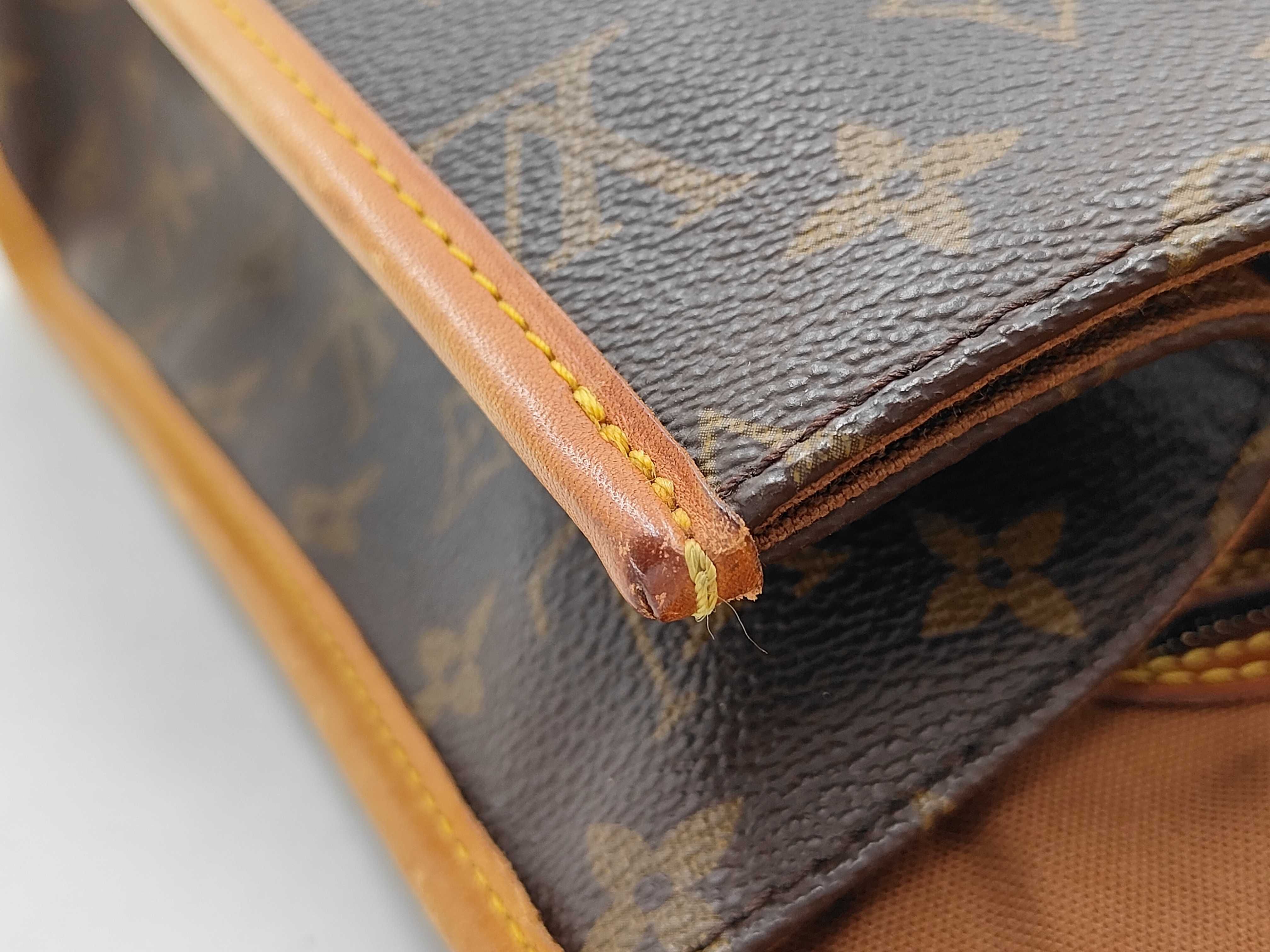 Monogram LV/Louis Vuitton M51121/Beverly Handbag Monogram No Strap Handbag — view 13