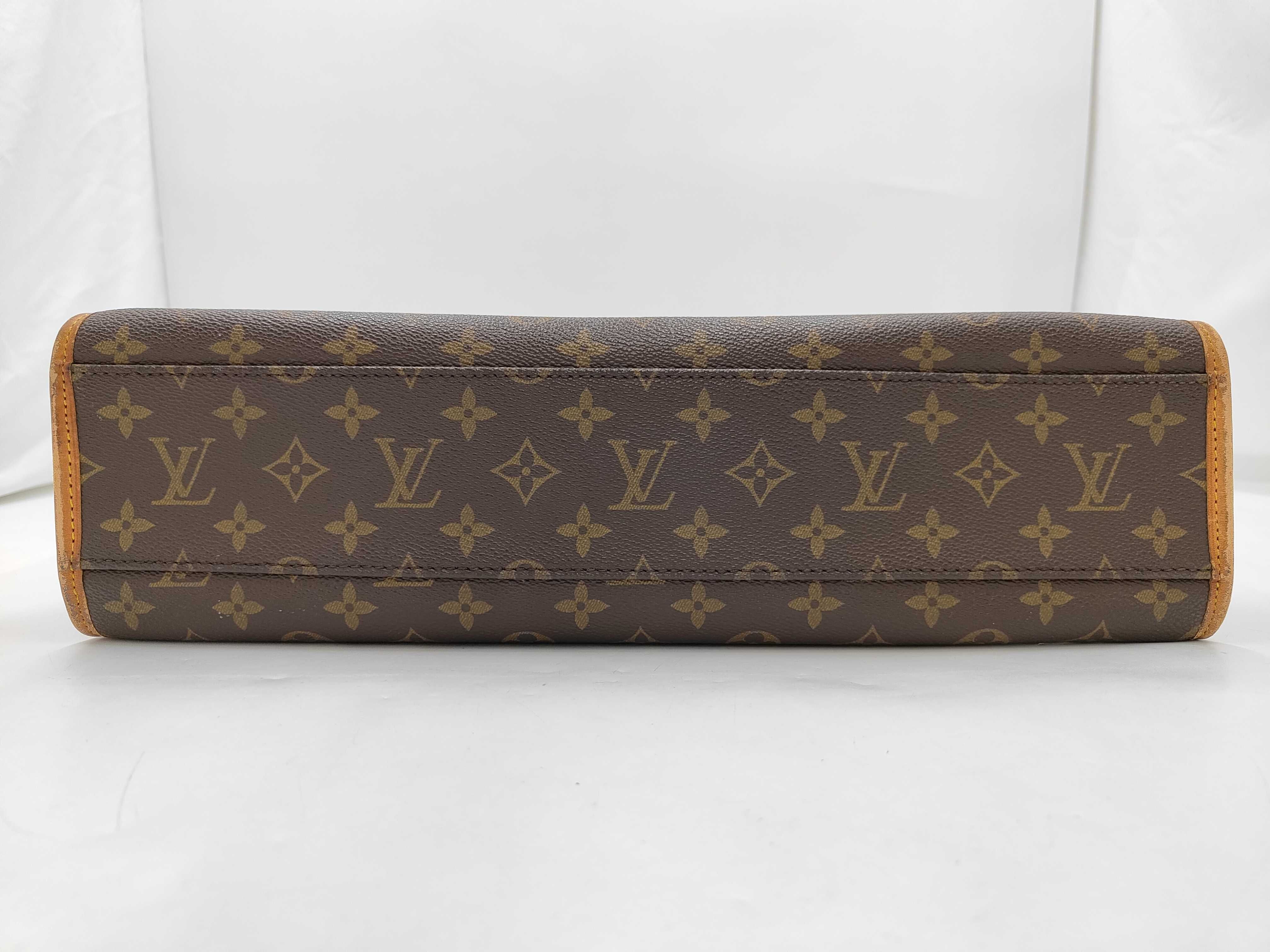 Monogram LV/Louis Vuitton M51121/Beverly Handbag Monogram No Strap Handbag — view 7