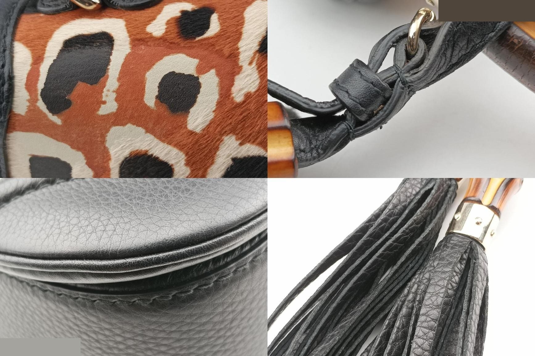New Bamboo Haircalf x Leather Multicolor — view 11