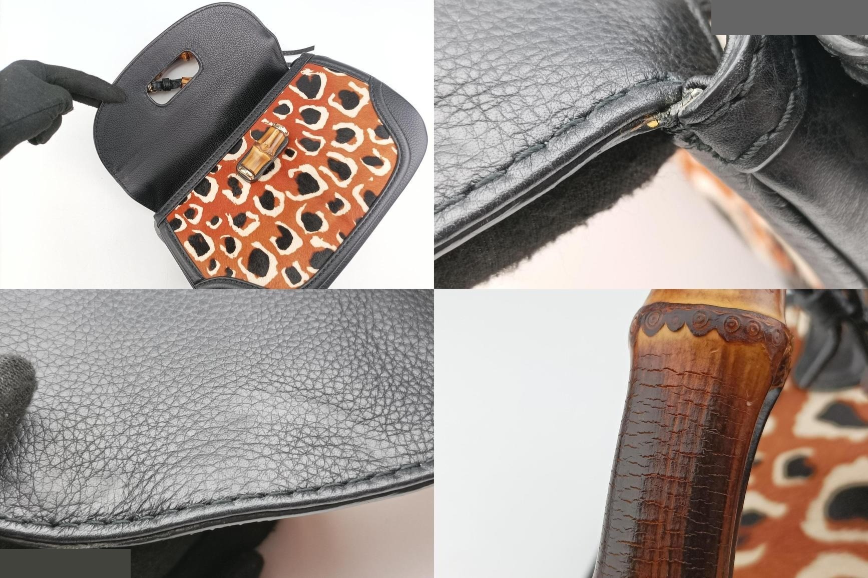 New Bamboo Haircalf x Leather Multicolor — view 9