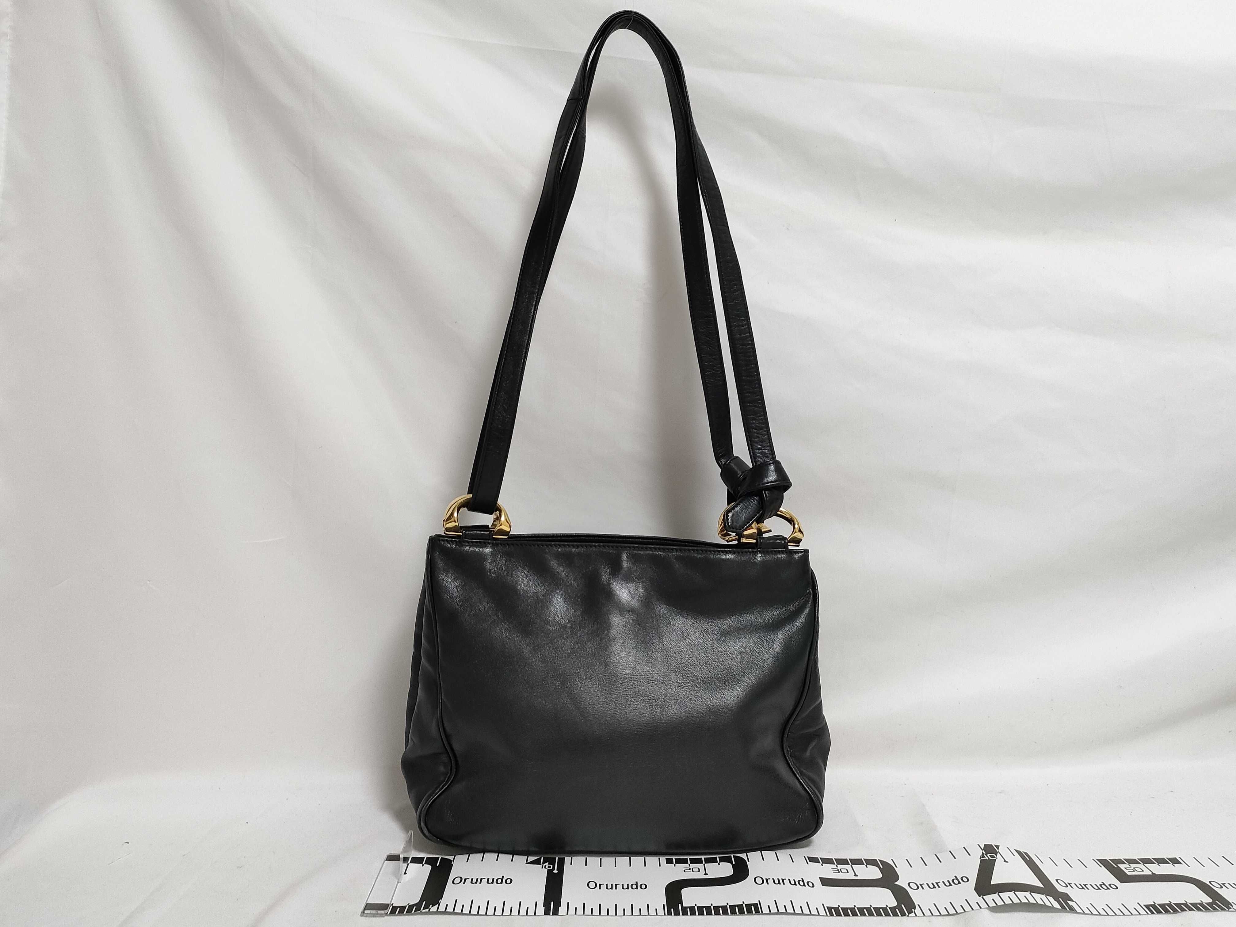 Anagram Leather Shoulder Bag — view 2