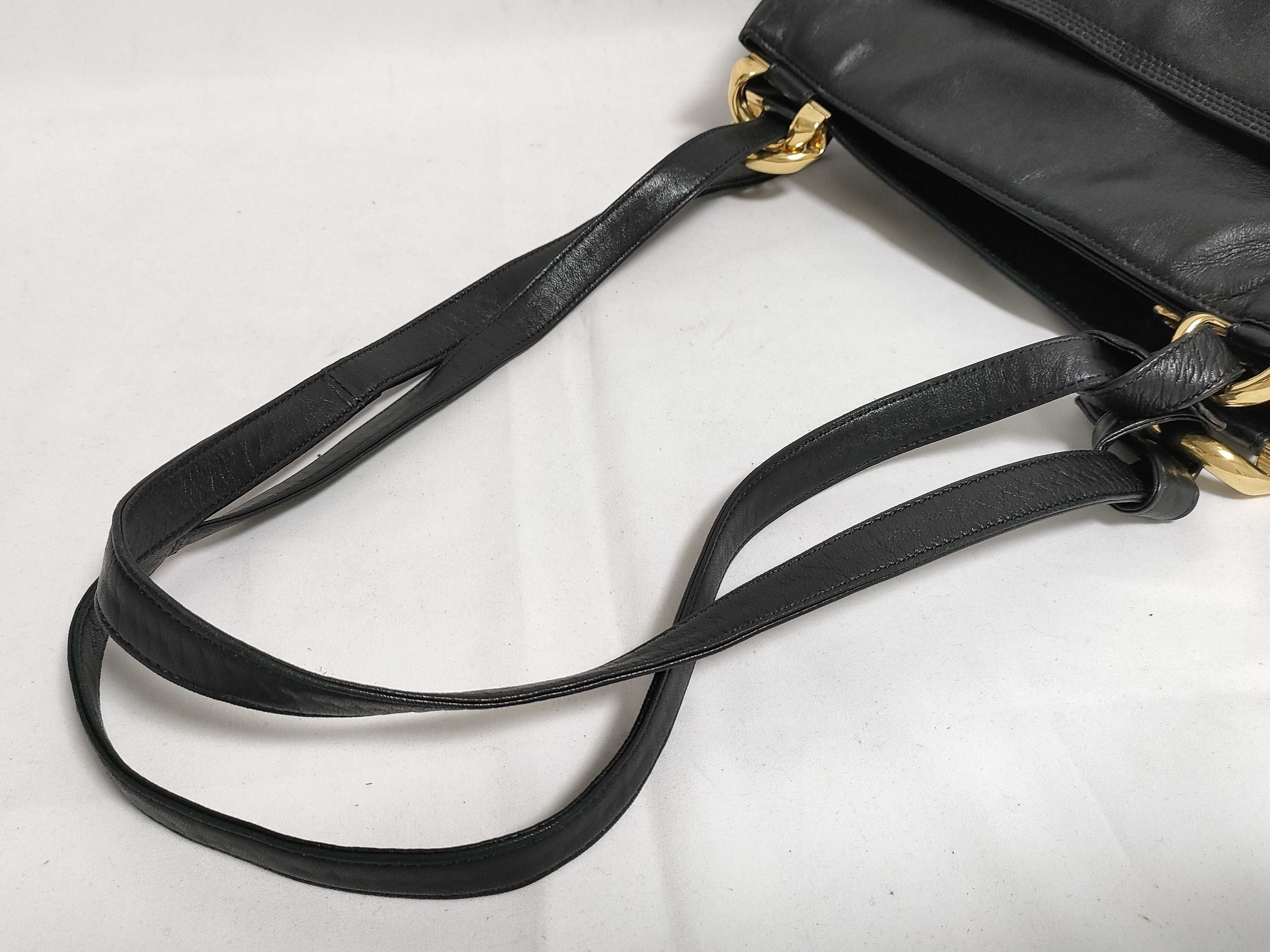 Anagram Leather Shoulder Bag — view 5