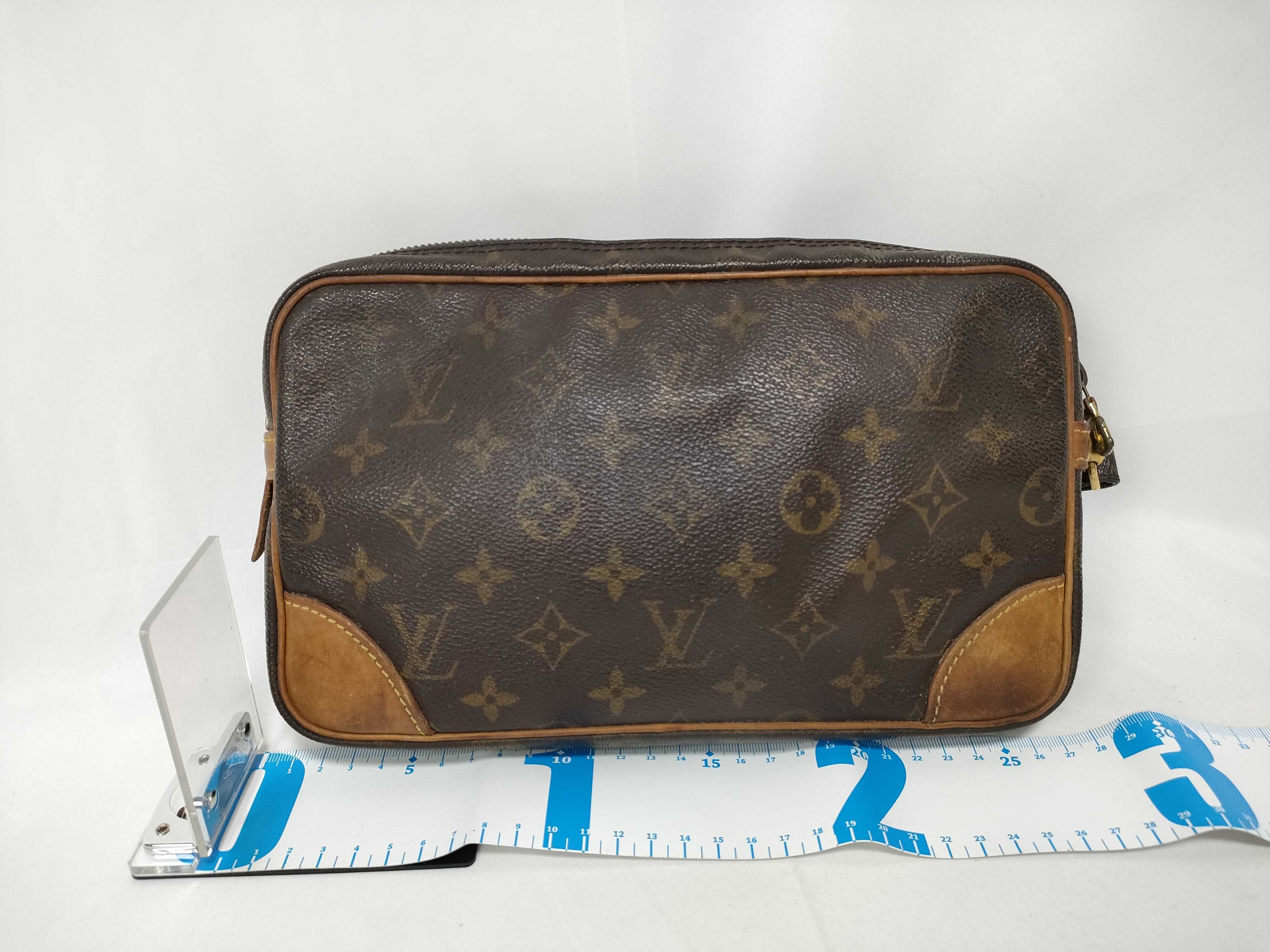 Monogram Louis Vuitton Monogram Second Bag Marly Dragonne GM M51825 Second Bag — view 2