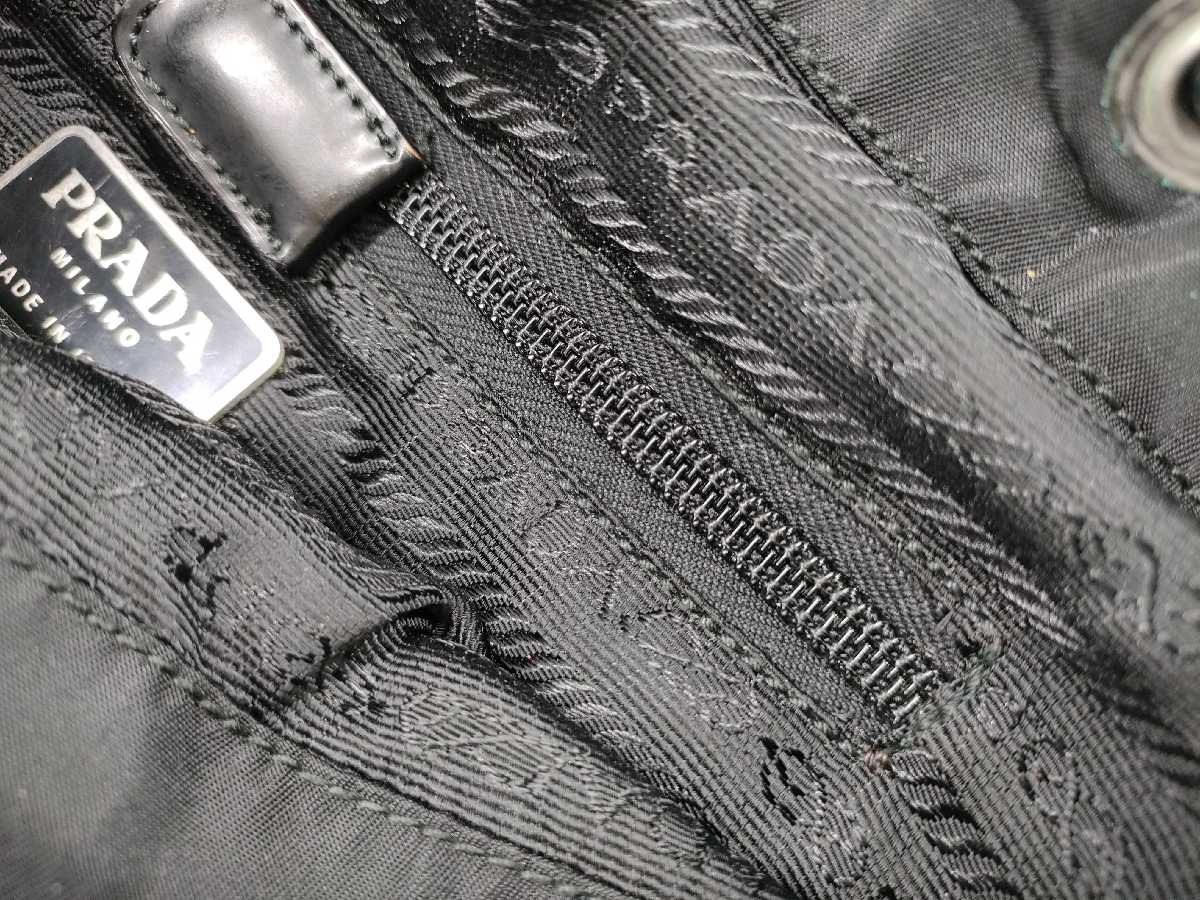nylon backpack, black nylon backpack. — view 12