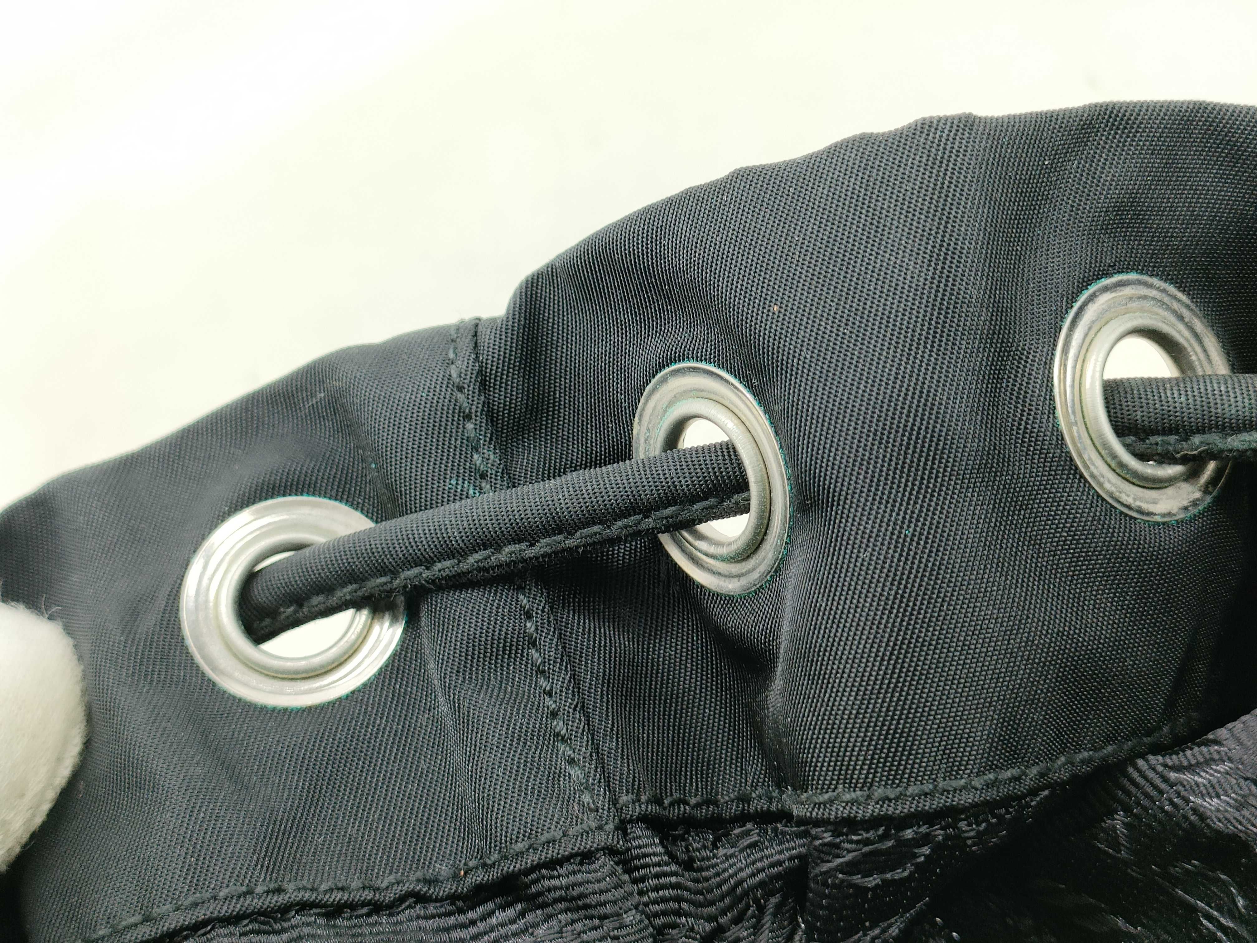 nylon backpack, black nylon backpack. — view 14