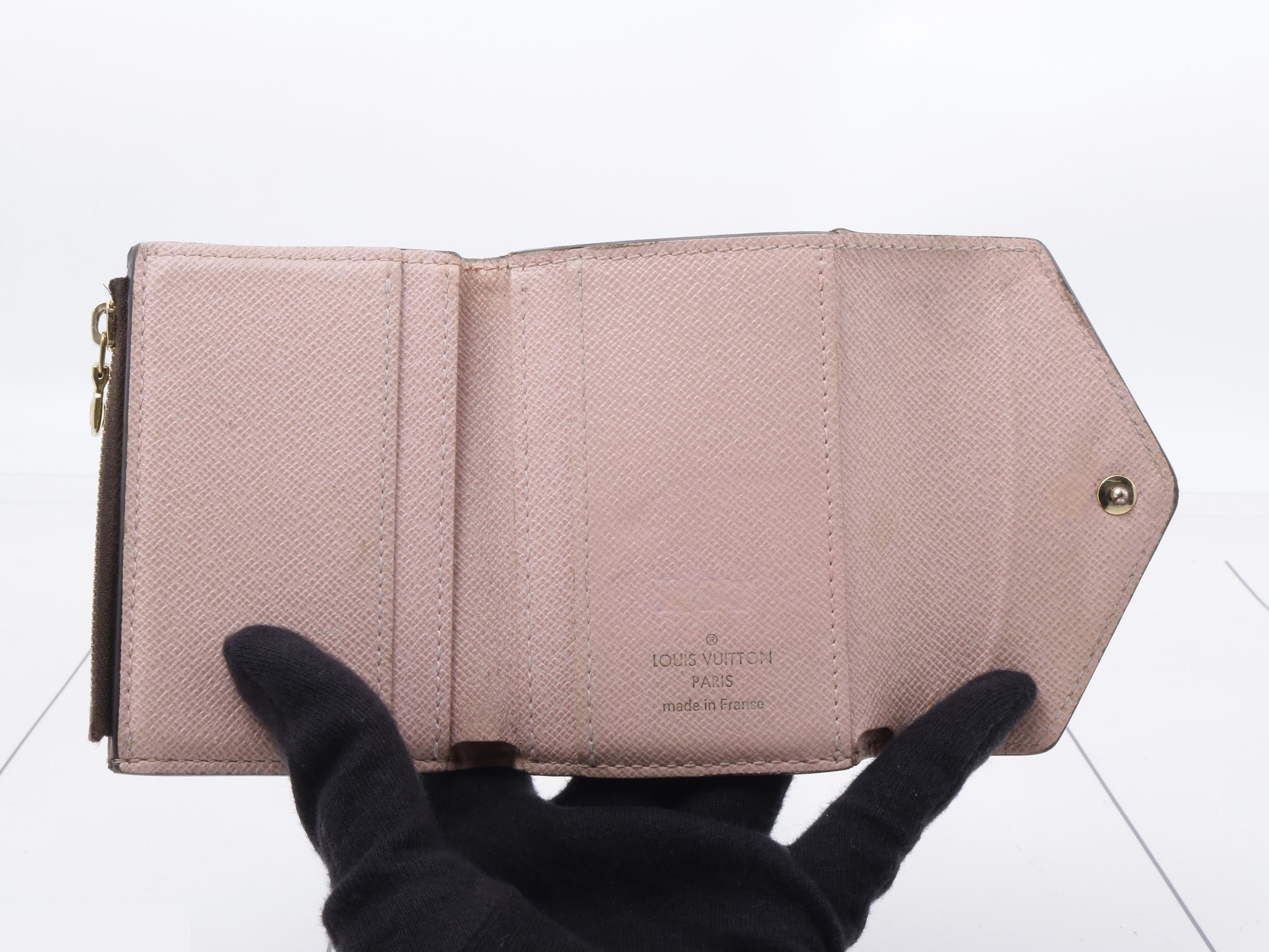 Rose Ballerine Portefeuille Zoé Compact Wallet — view 4