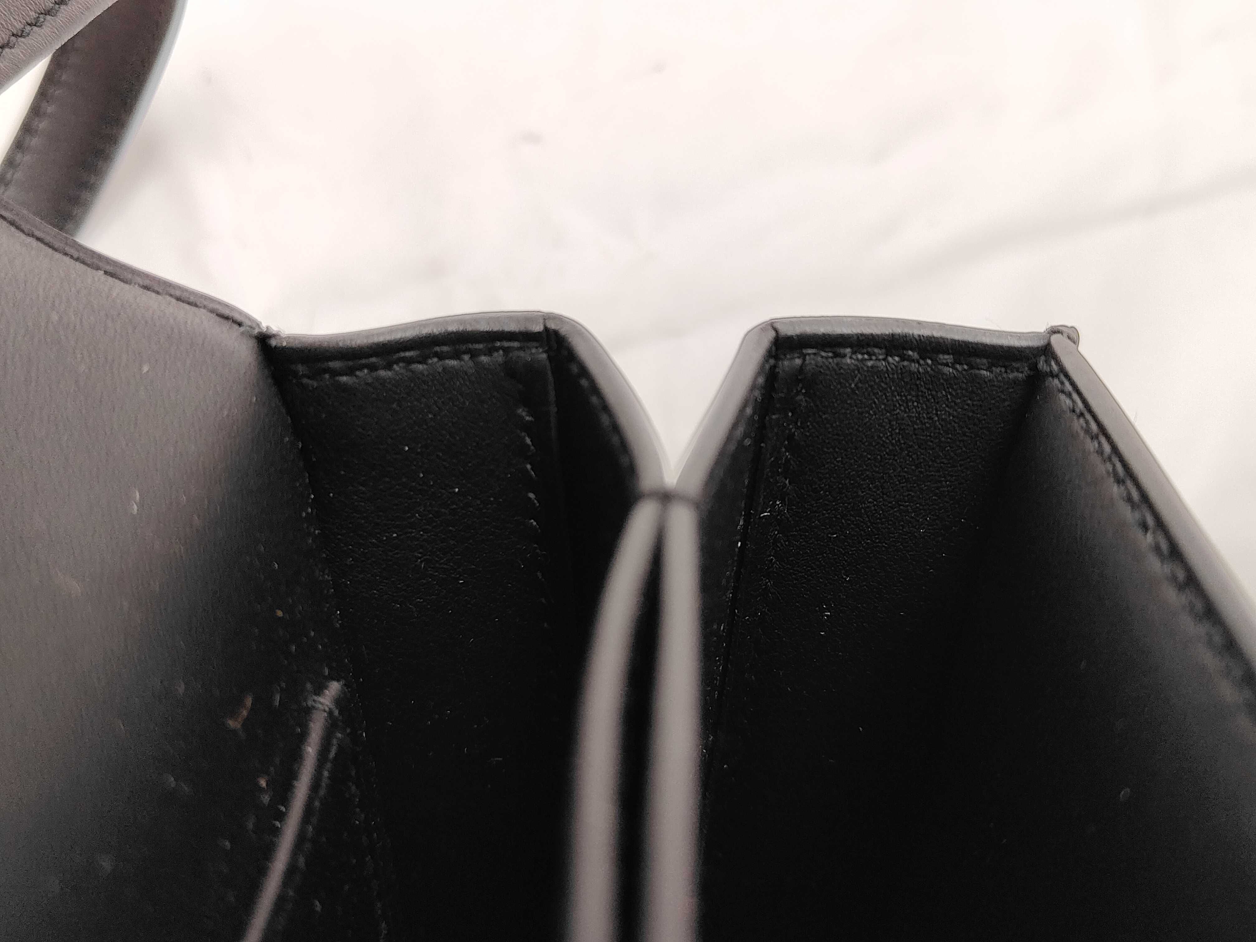 Mosaic Box Calf Black D Stamp GD Shoulder Bag — view 9