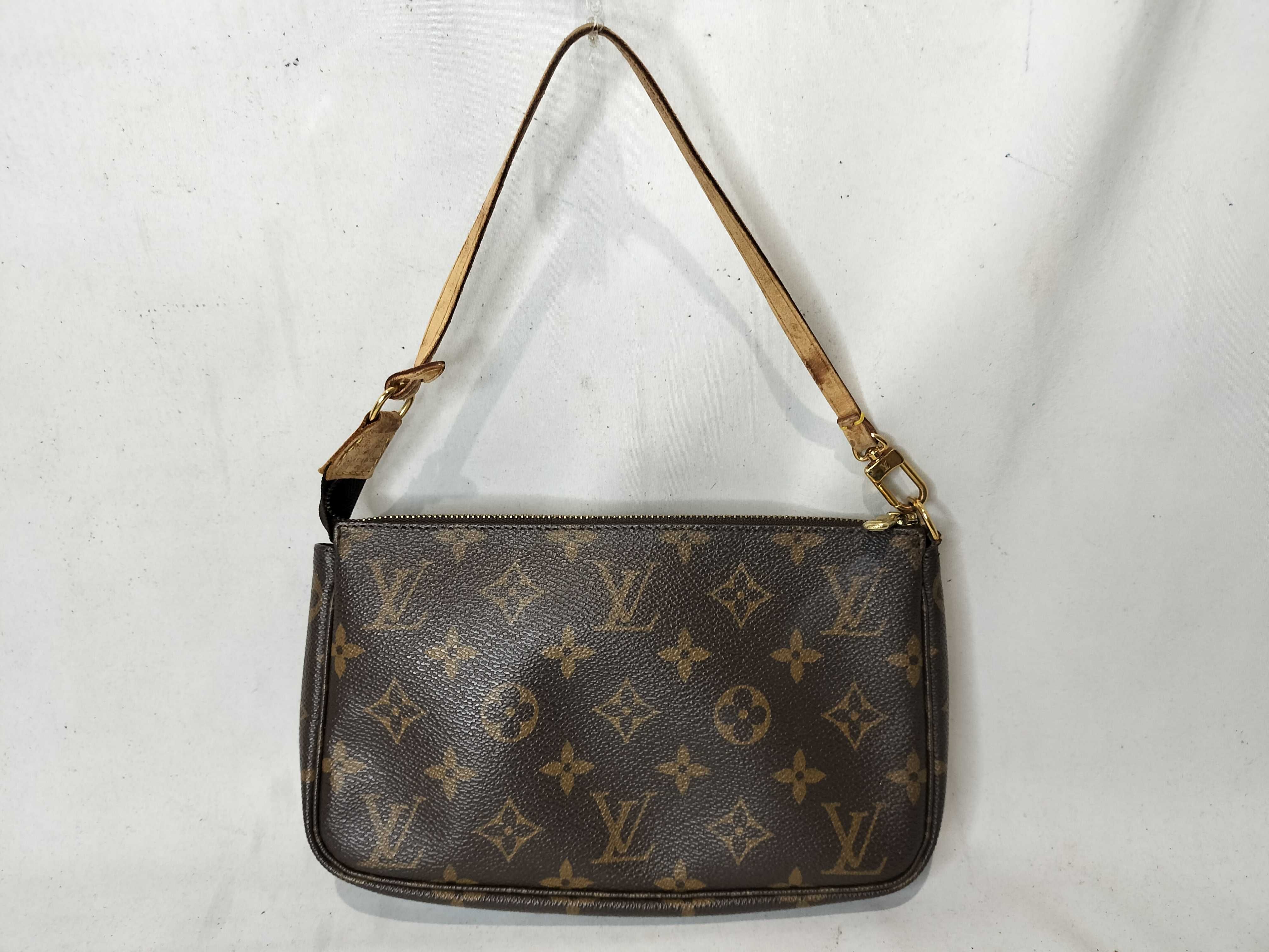 Monogram Pochette Accessoires M51980 Brown Handbag