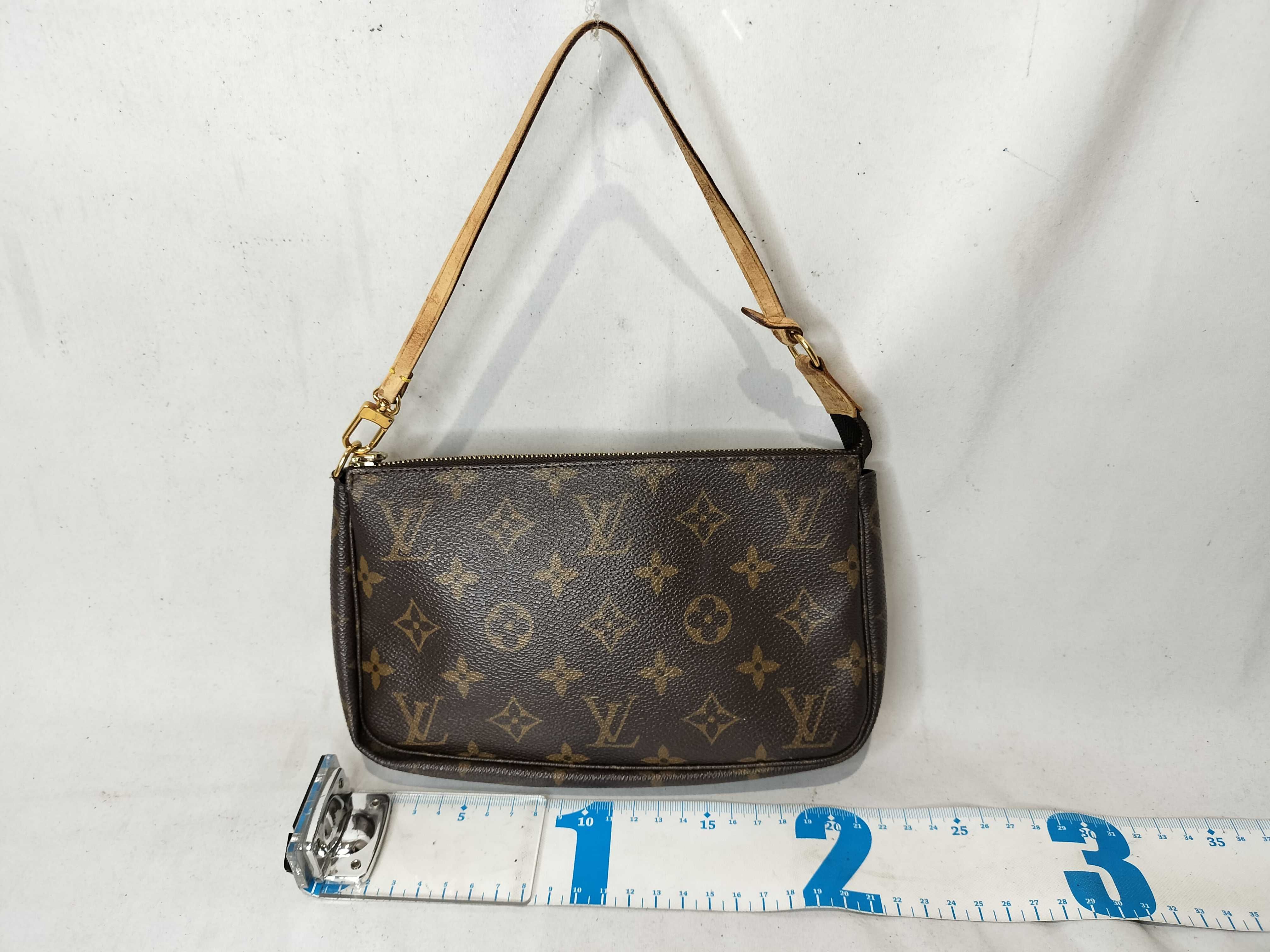 Monogram Pochette Accessoires M51980 Brown Handbag — view 2