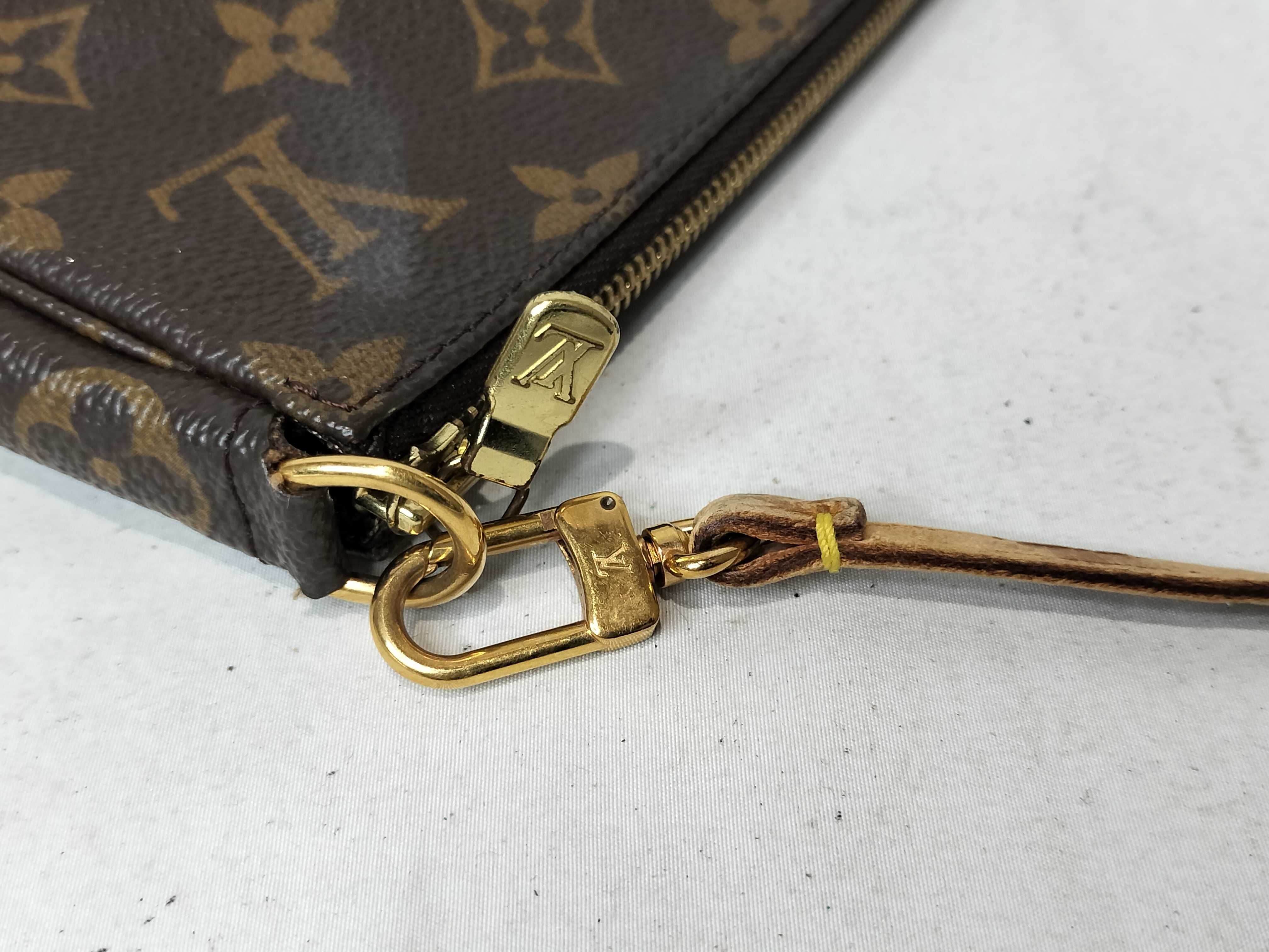Monogram Pochette Accessoires M51980 Brown Handbag — view 5