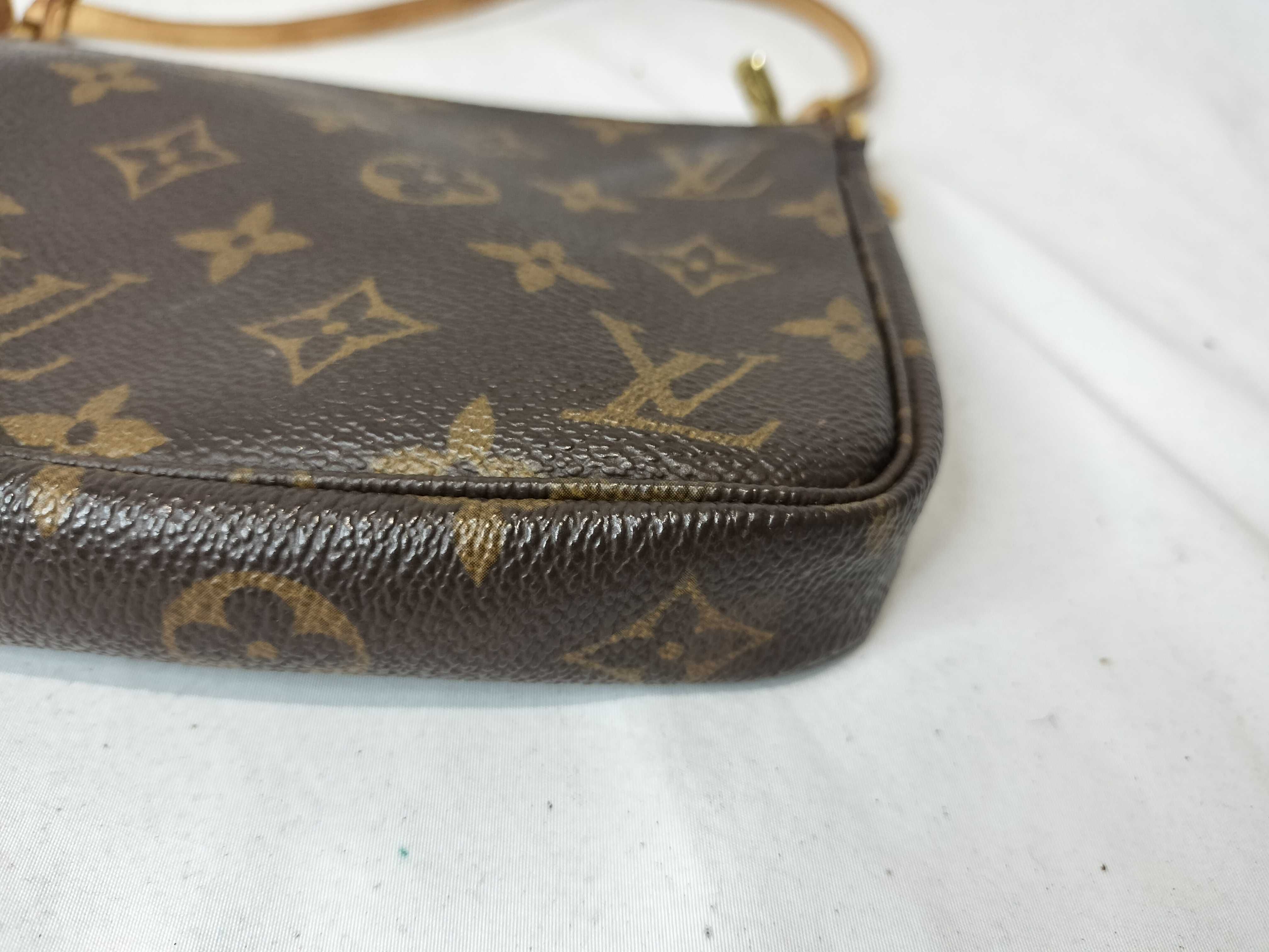 Monogram Pochette Accessoires M51980 Brown Handbag — view 6