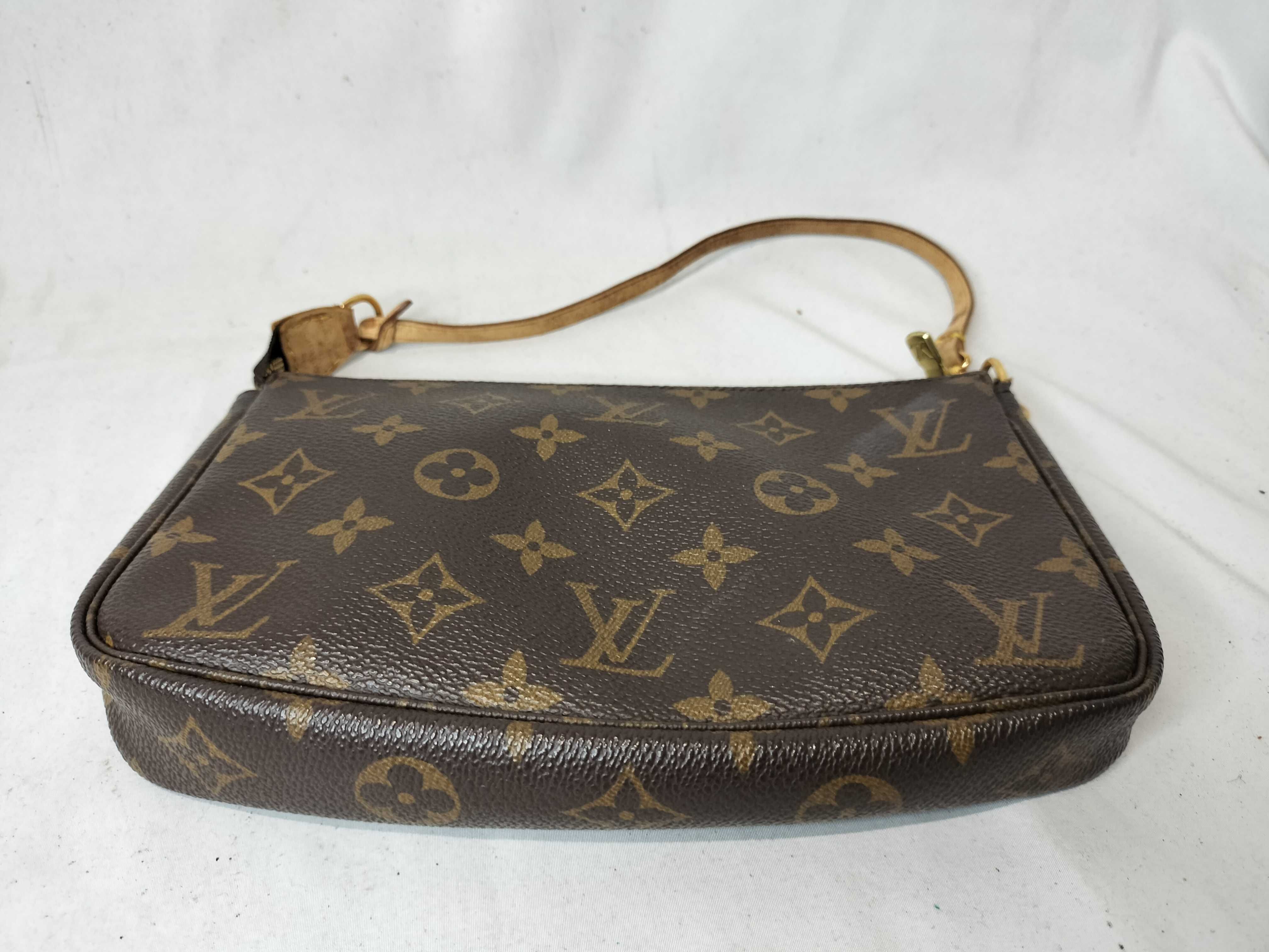 Monogram Pochette Accessoires M51980 Brown Handbag — view 7