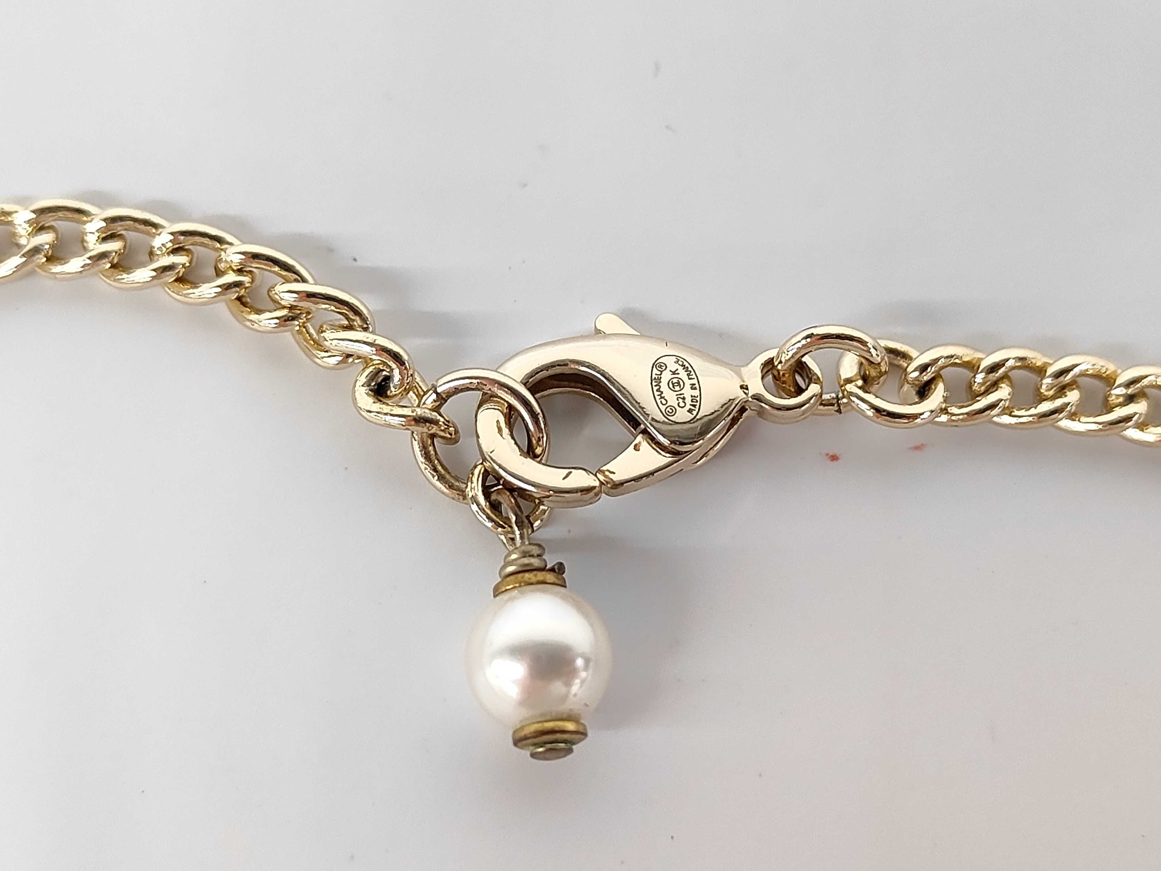 Faux Pearl C21 K Necklace — view 4