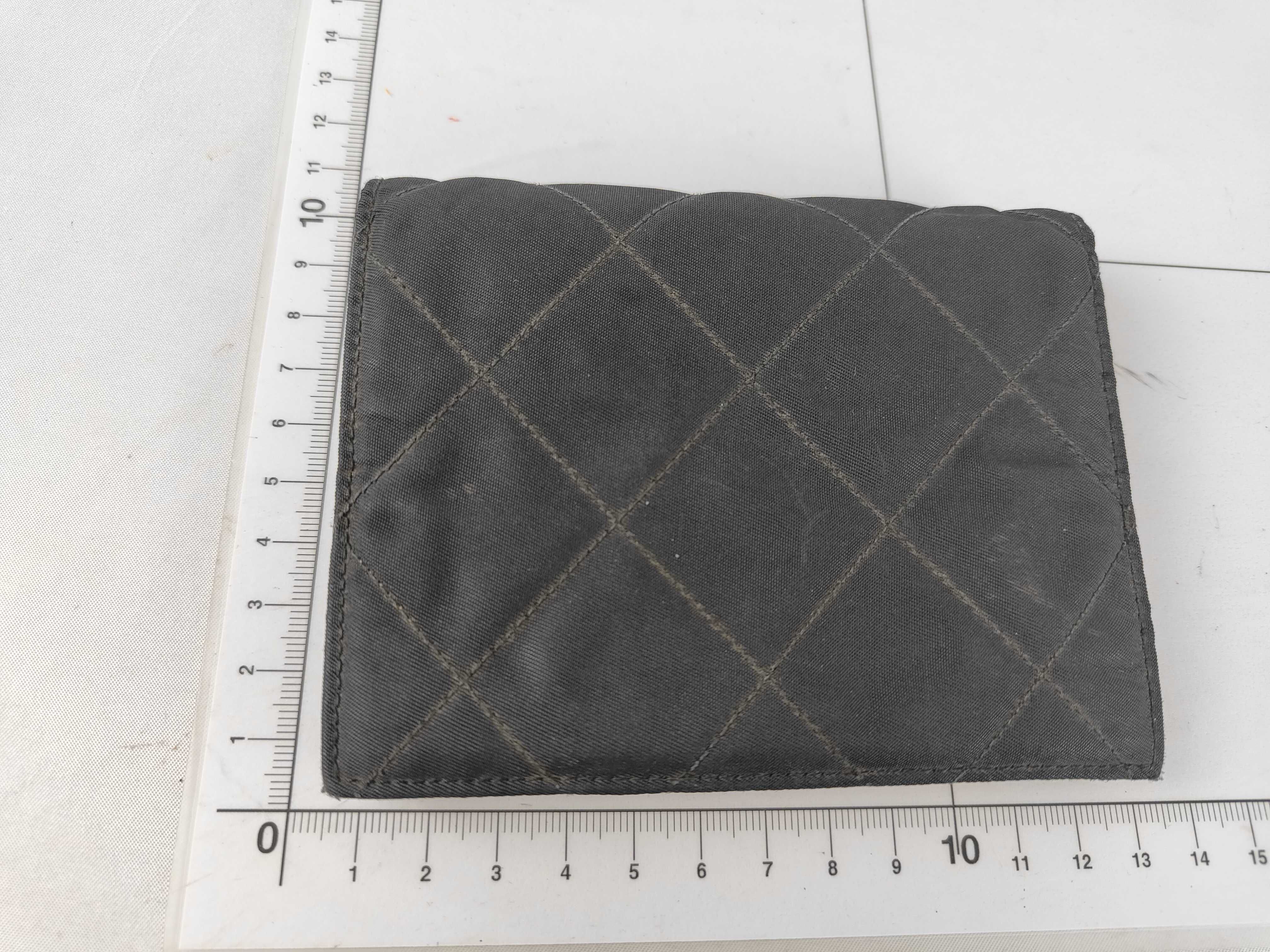 Triangle Logo Nylon Bi-fold Wallet — view 2
