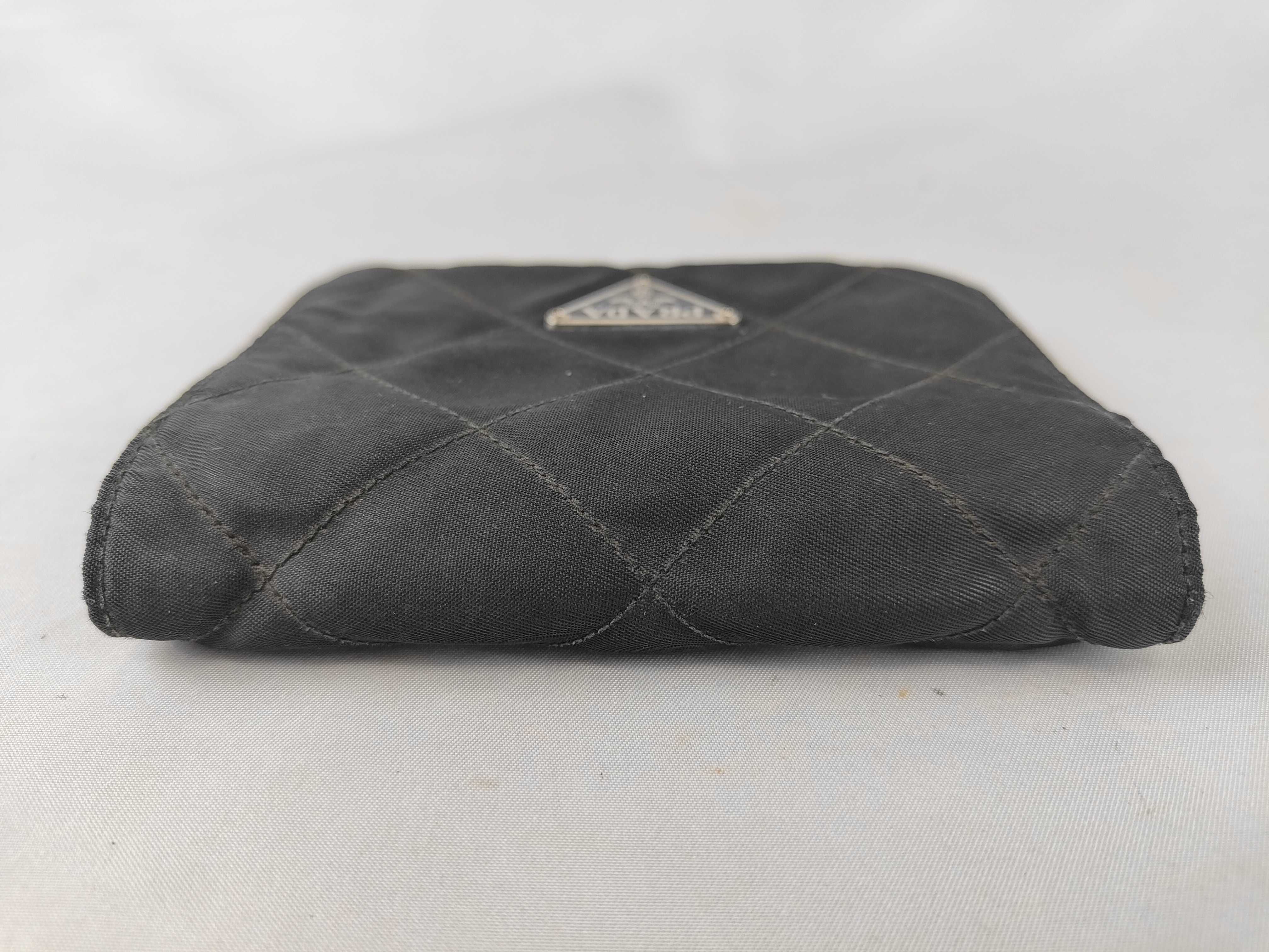 Triangle Logo Nylon Bi-fold Wallet — view 3