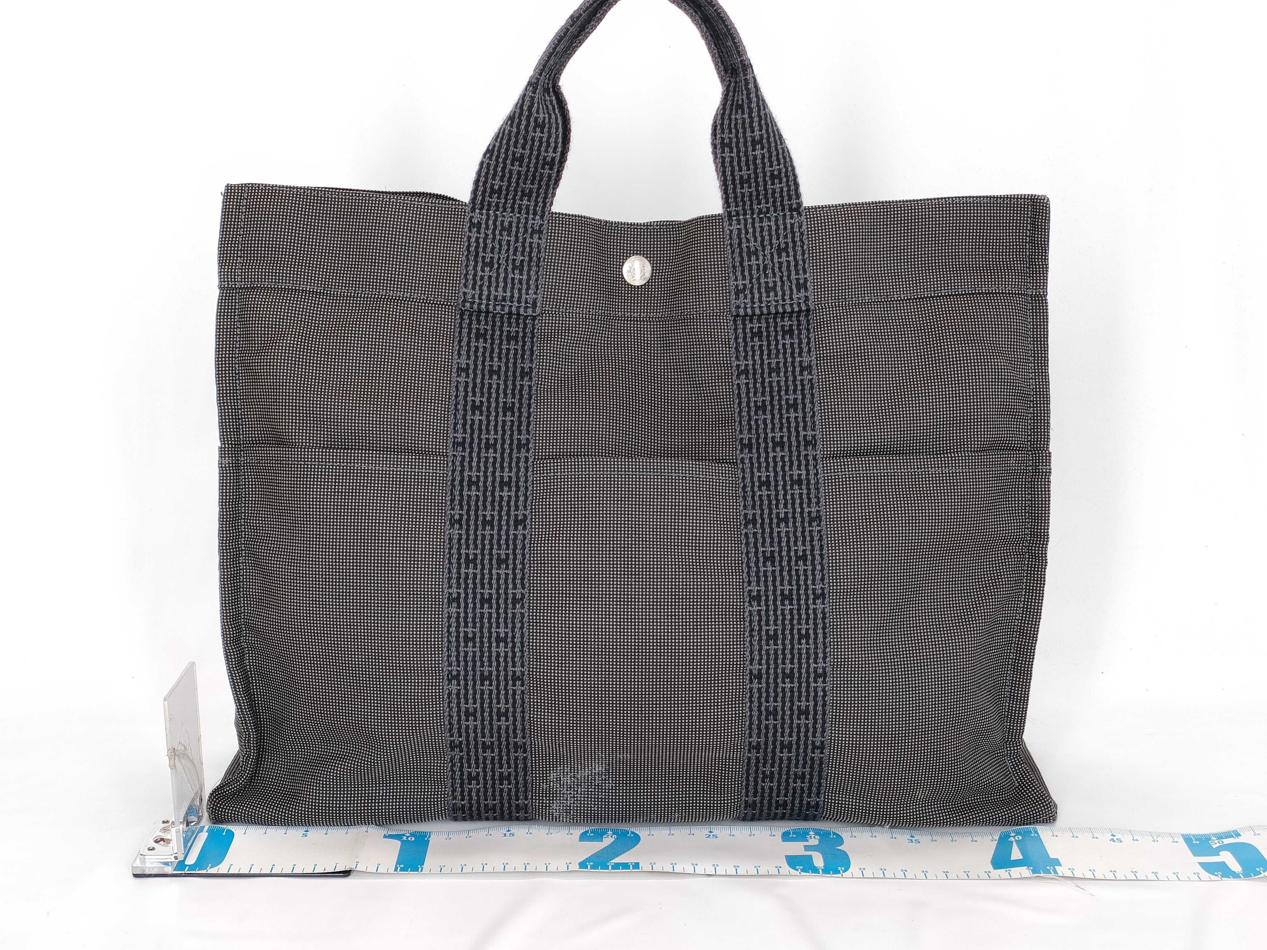 Yale Line Hermes Yale Line Tote MM Gray New Tote Bag — view 2
