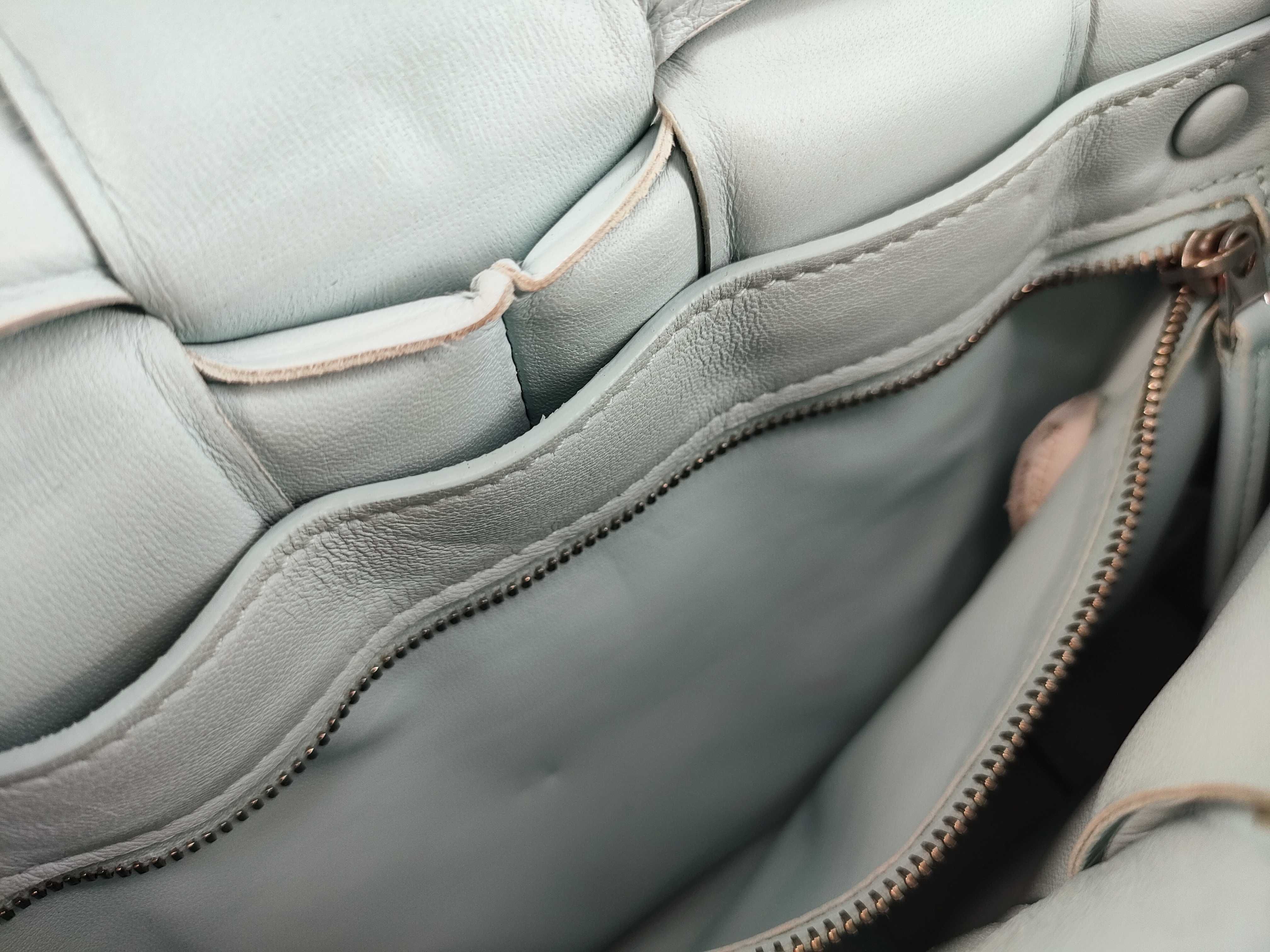 Padded Cassette Blue Silver - Shoulder Bag — view 12