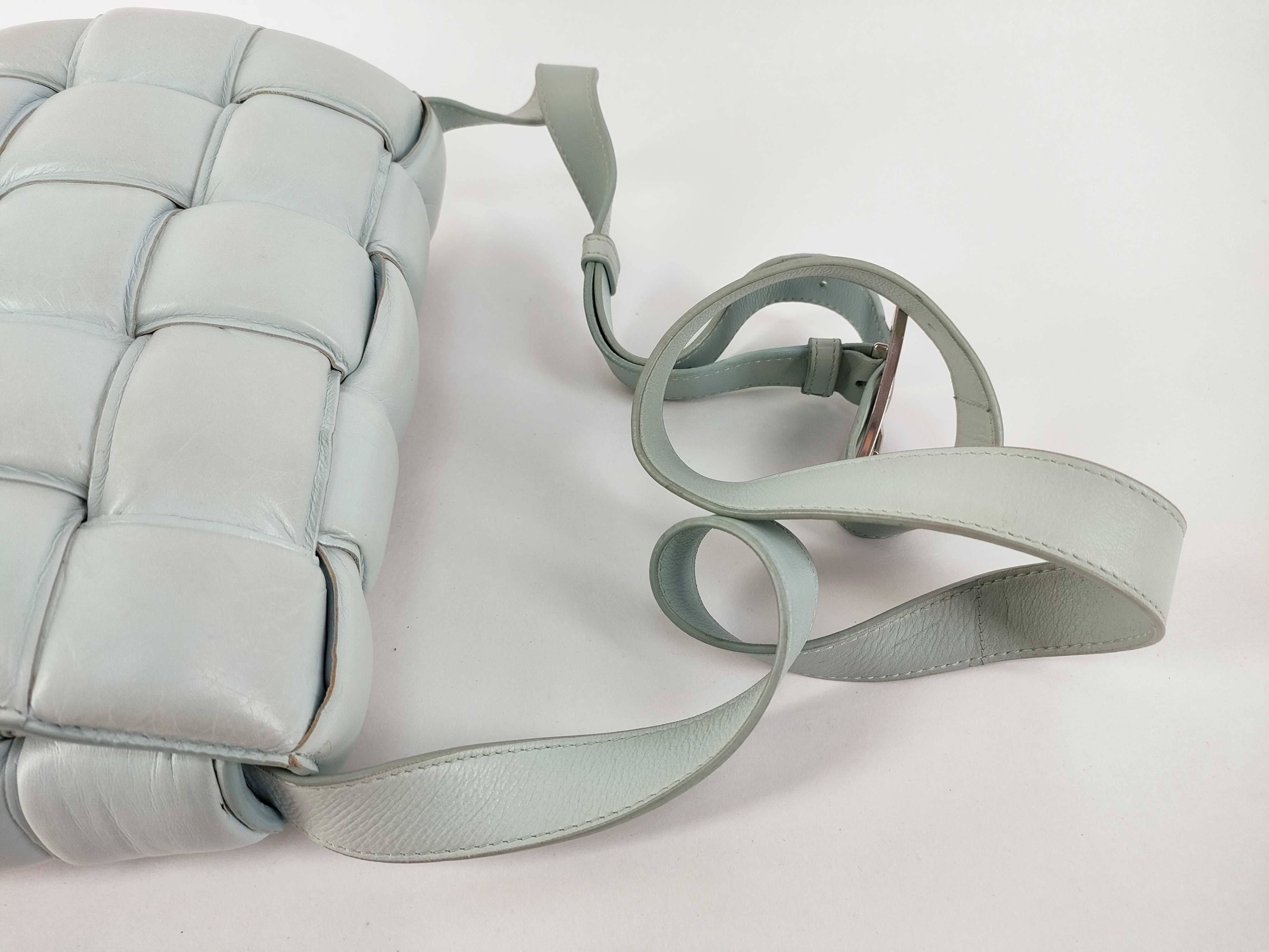 Padded Cassette Blue Silver - Shoulder Bag — view 3