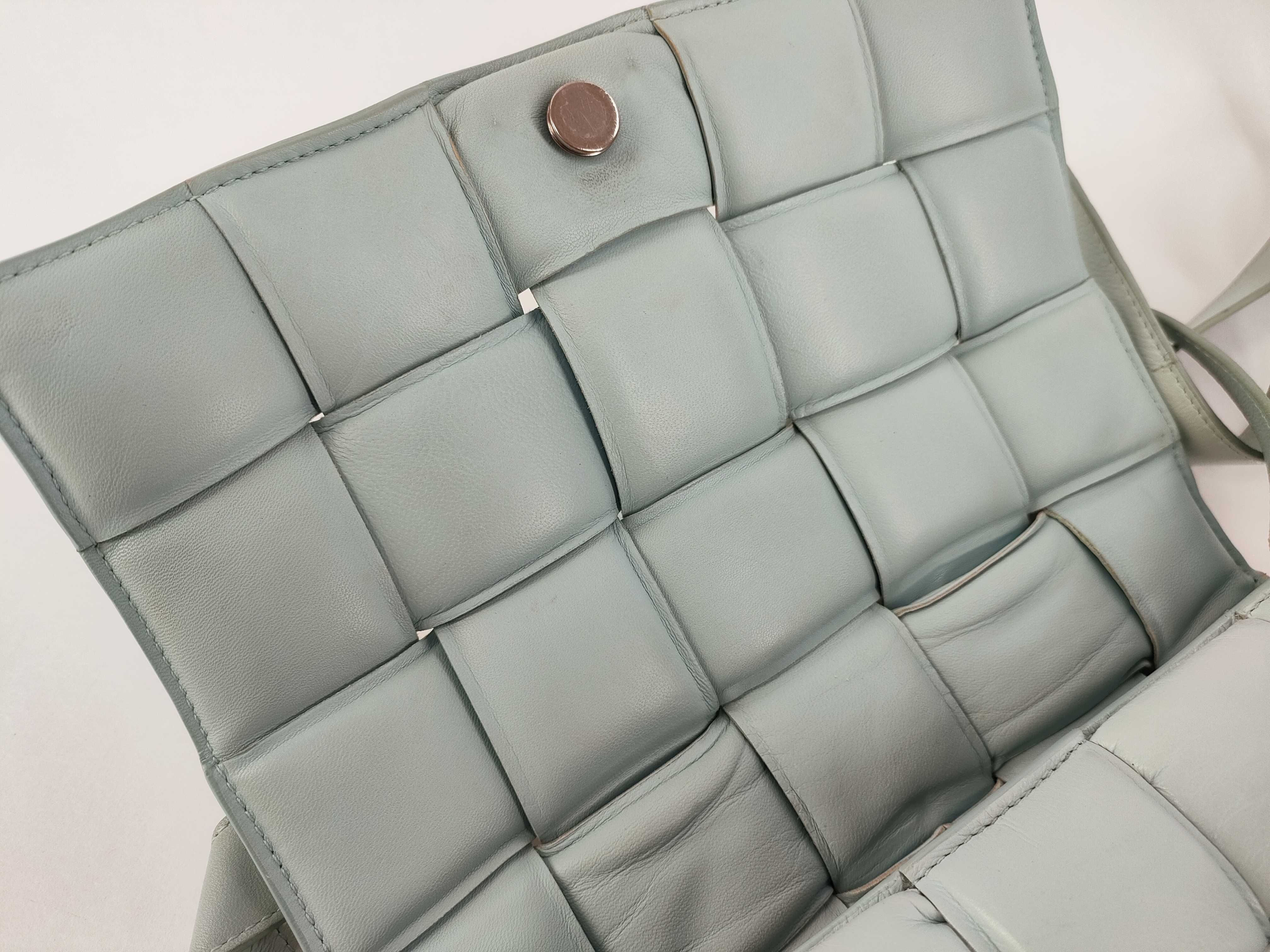 Padded Cassette Blue Silver - Shoulder Bag — view 8