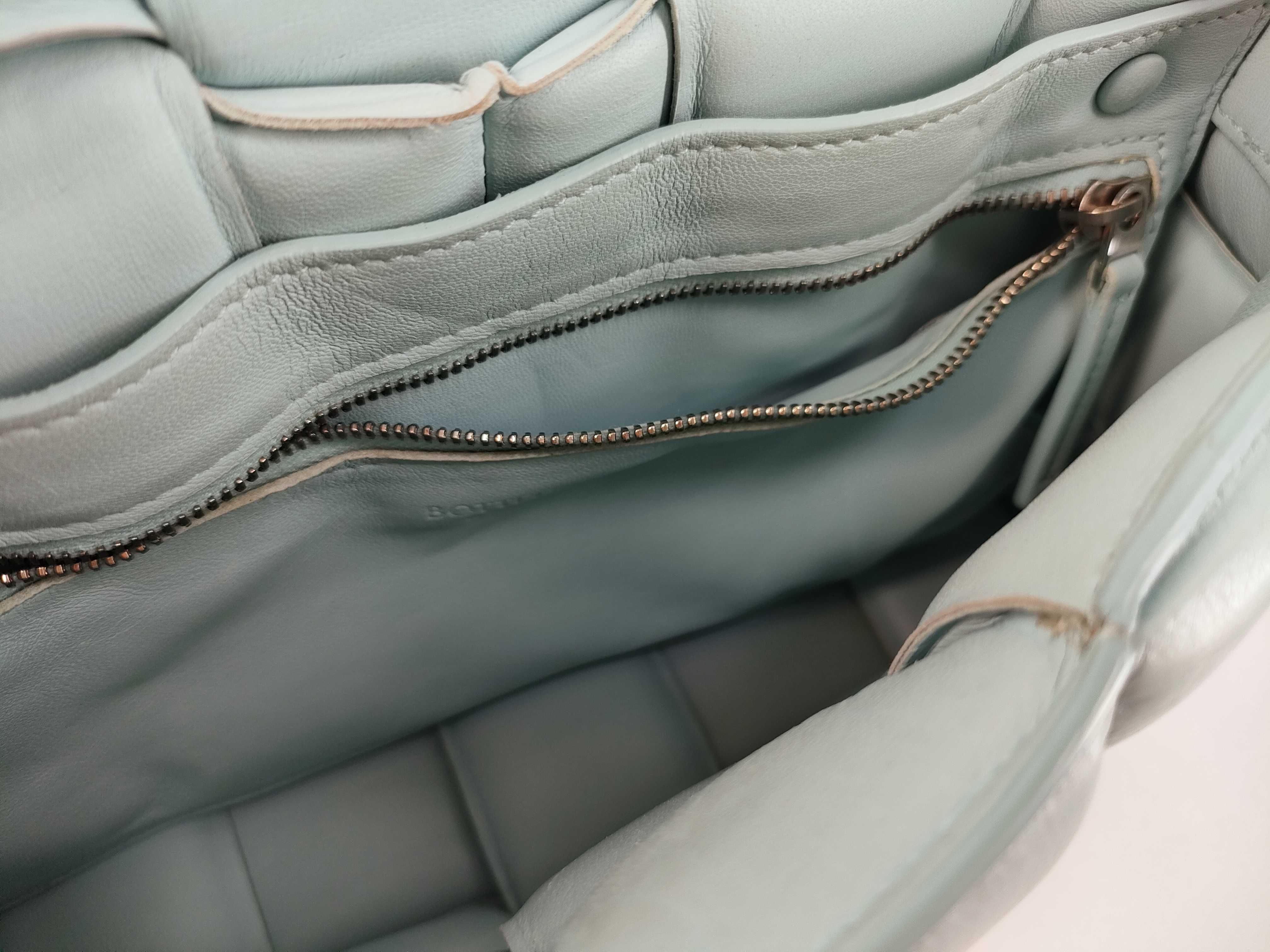 Padded Cassette Blue Silver - Shoulder Bag — view 10