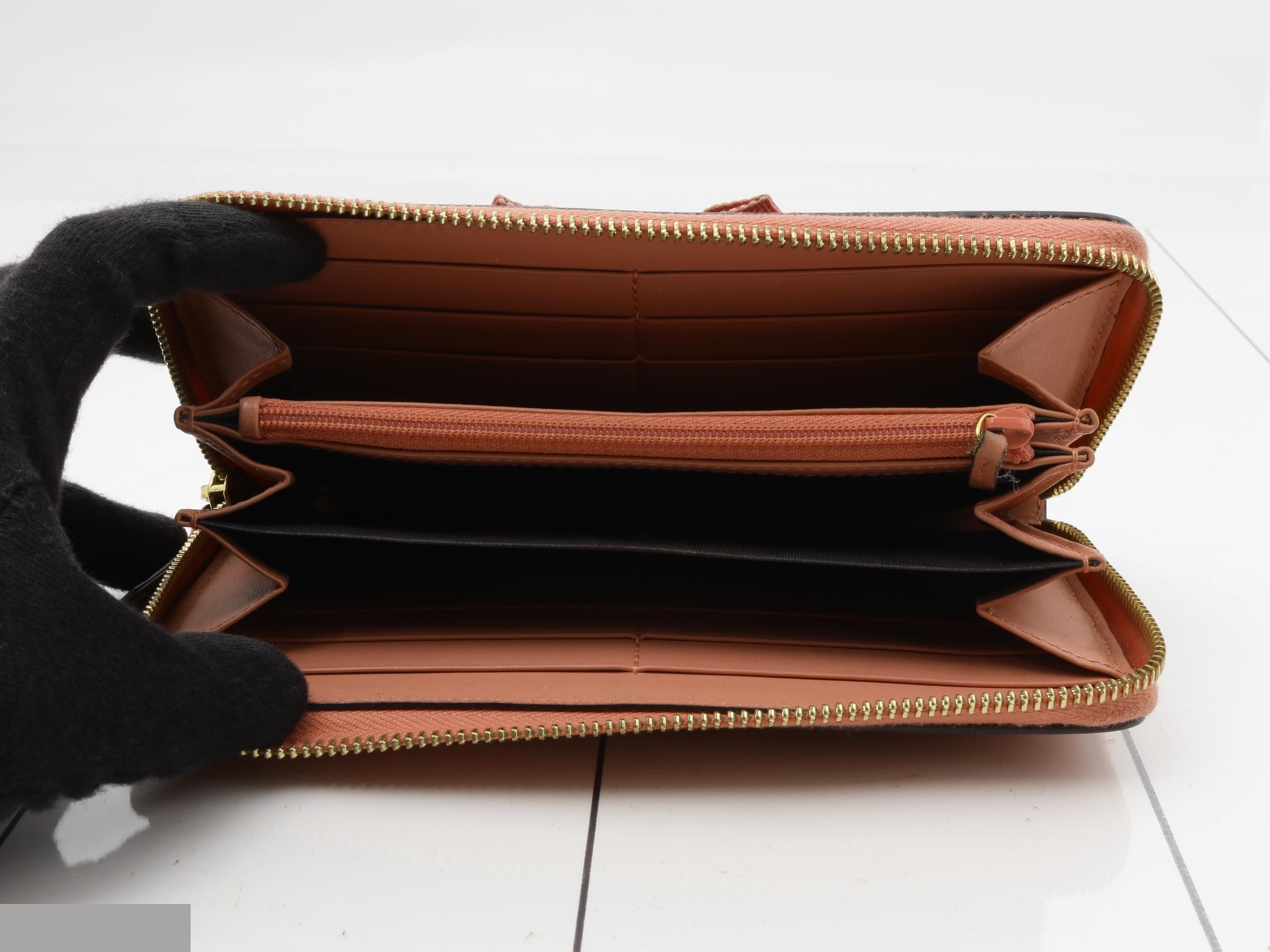 GG Marmont Ribbon Round Zipper Long Wallet — view 4