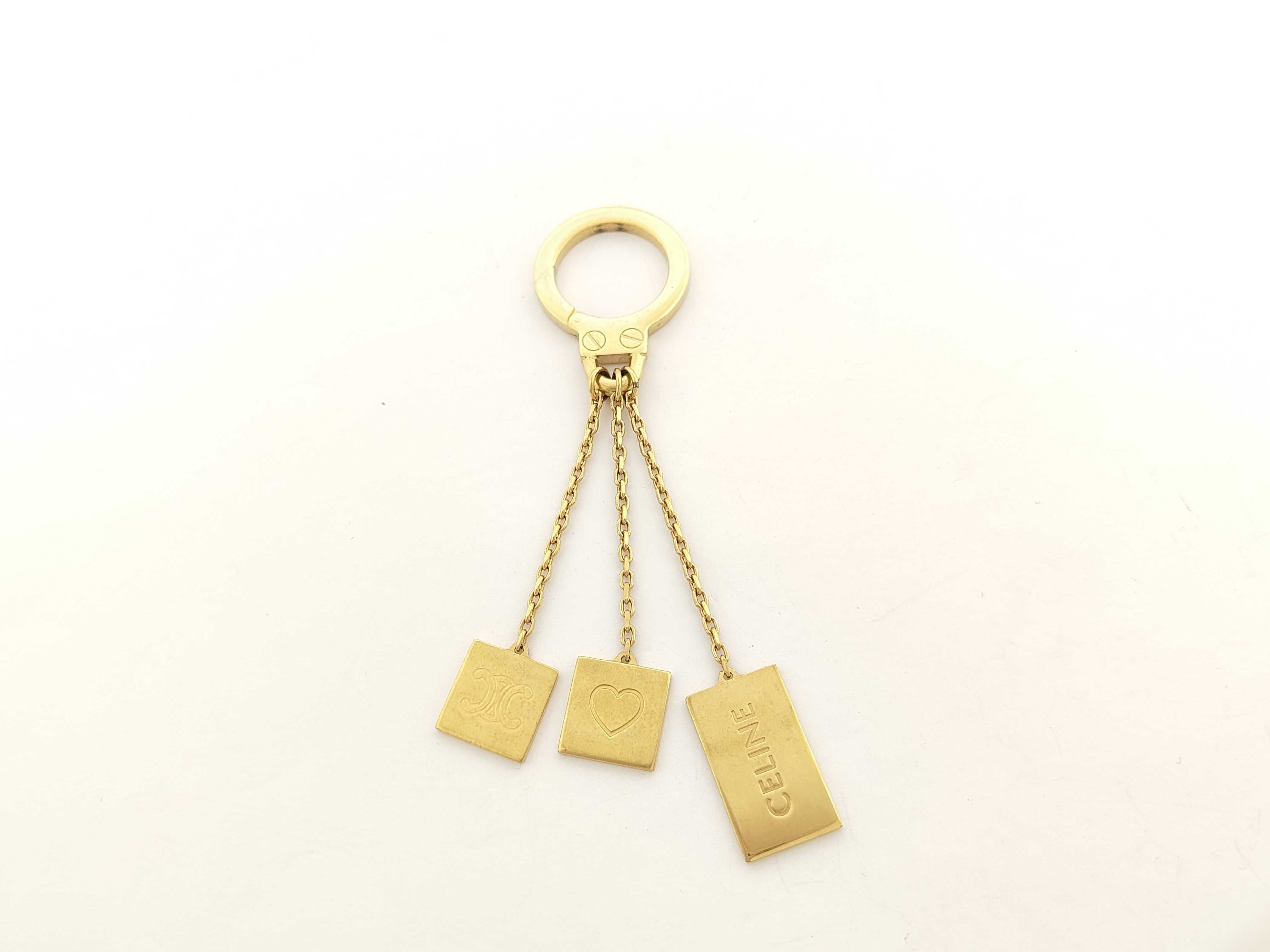 Charm Logo Triomphe Plate Charm