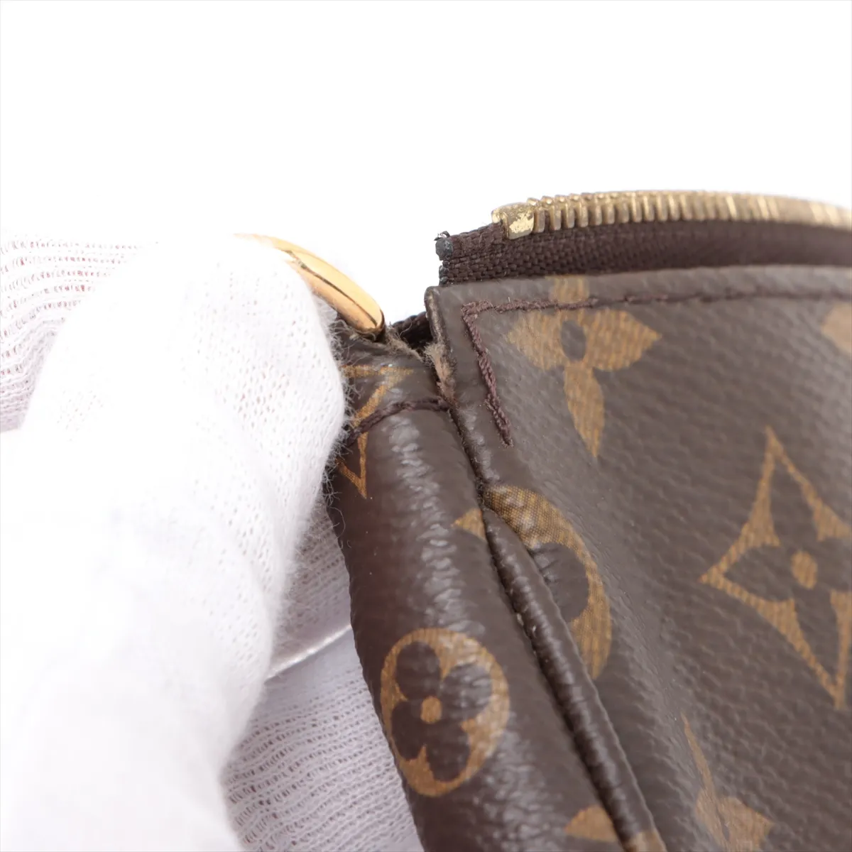 Monogram Multi Pochette Accessoire M44813 TA4240 Brown RFID Reactive — view 13
