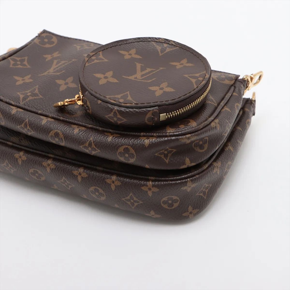 Monogram Multi Pochette Accessoire M44813 TA4240 Brown RFID Reactive — view 5