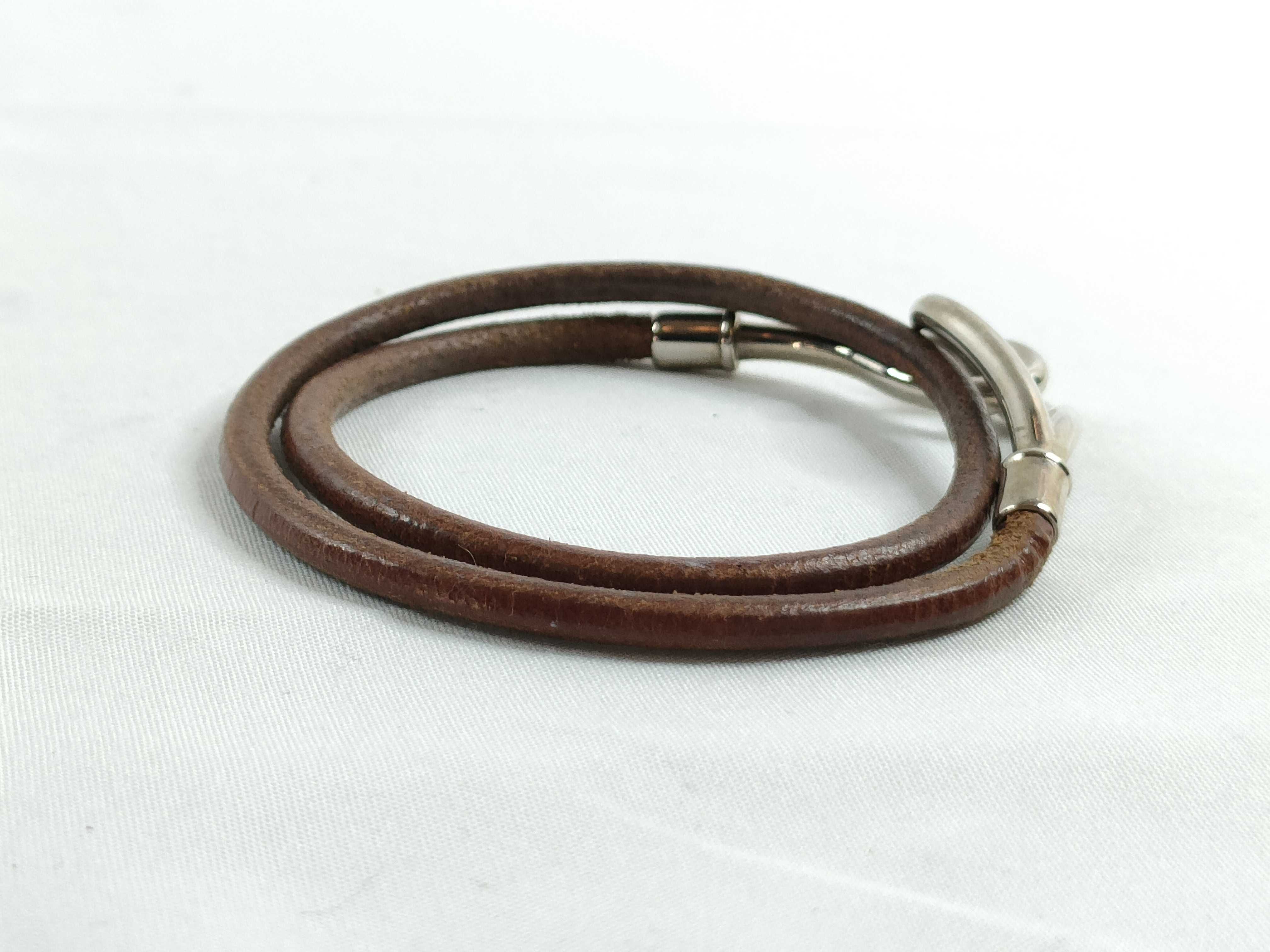 Leather Bracelet Bangle — view 4
