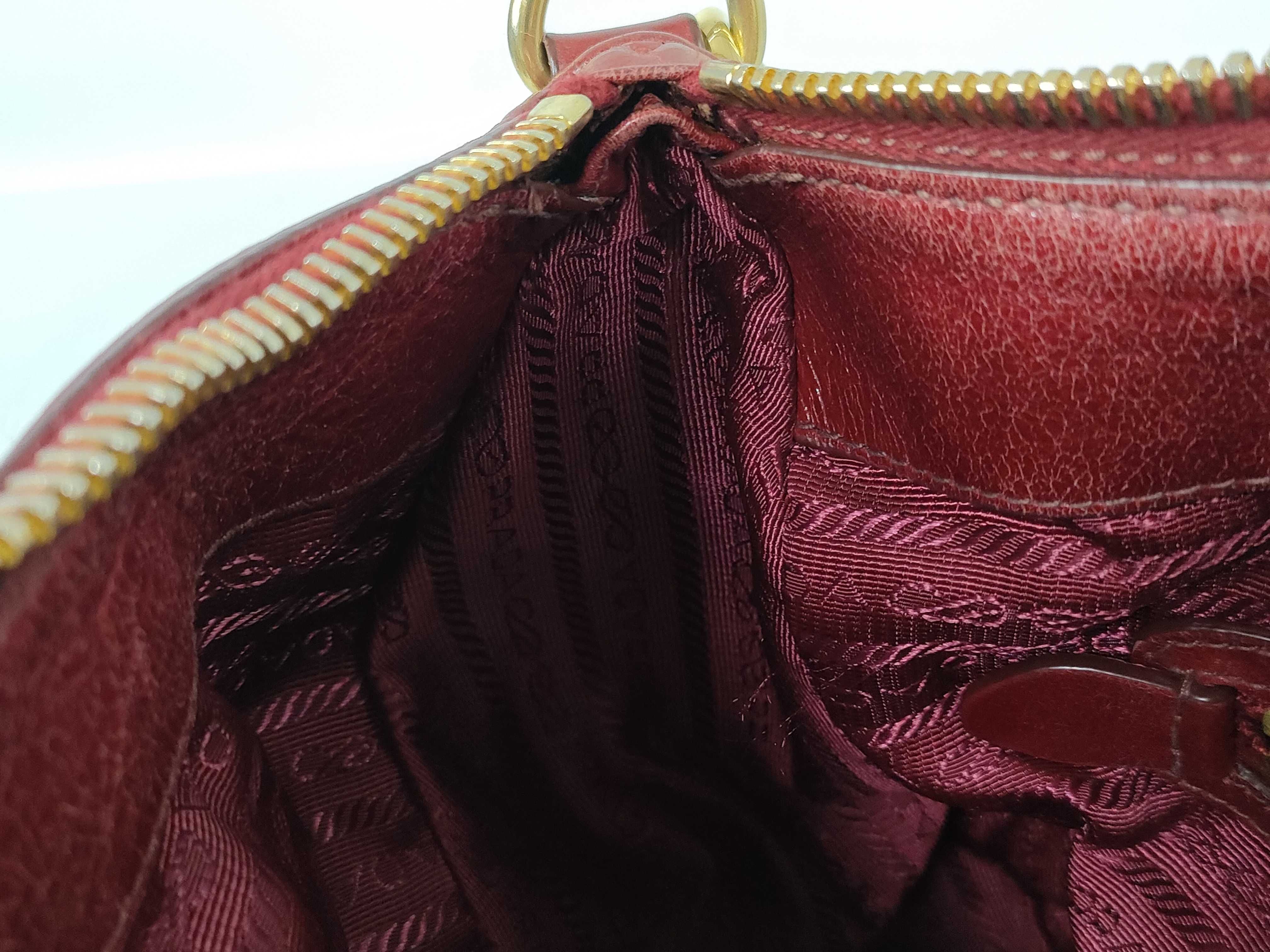 2-way handbag, crushed leather handbag — view 14