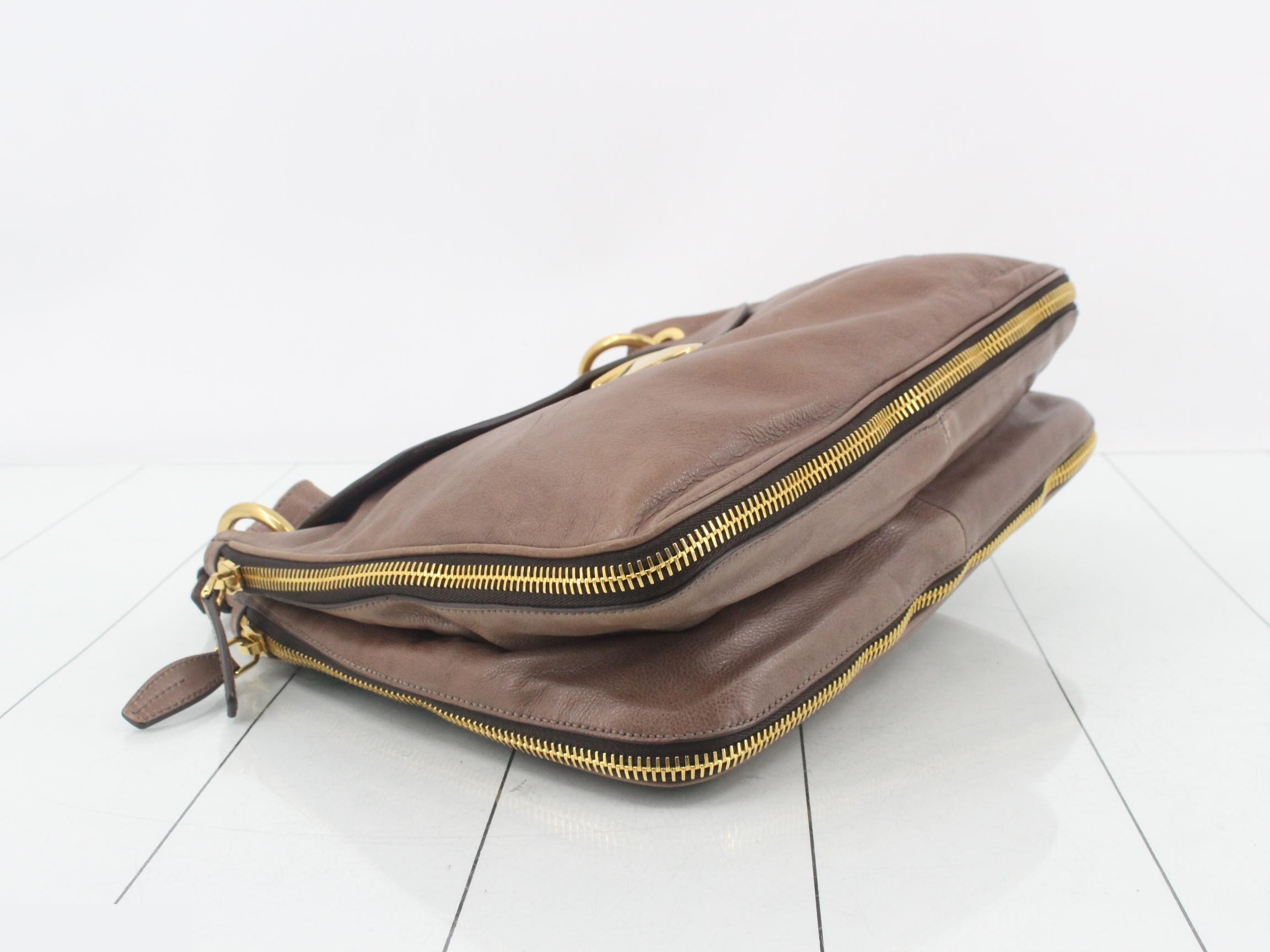 Leather, metal hardware, shoulder bag — view 5