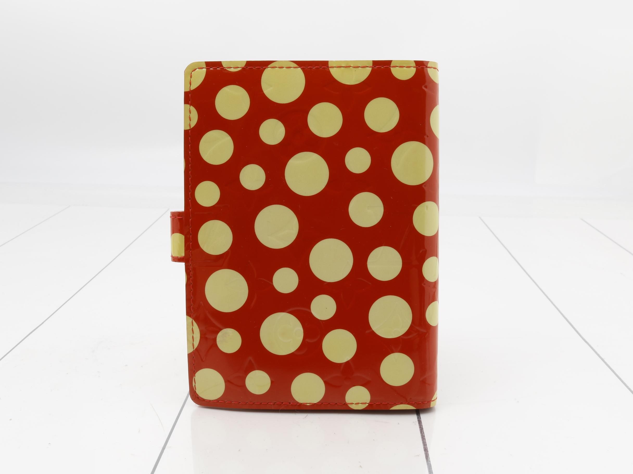 Yayoi Kusama Agenda PM Rouge with initials — view 2