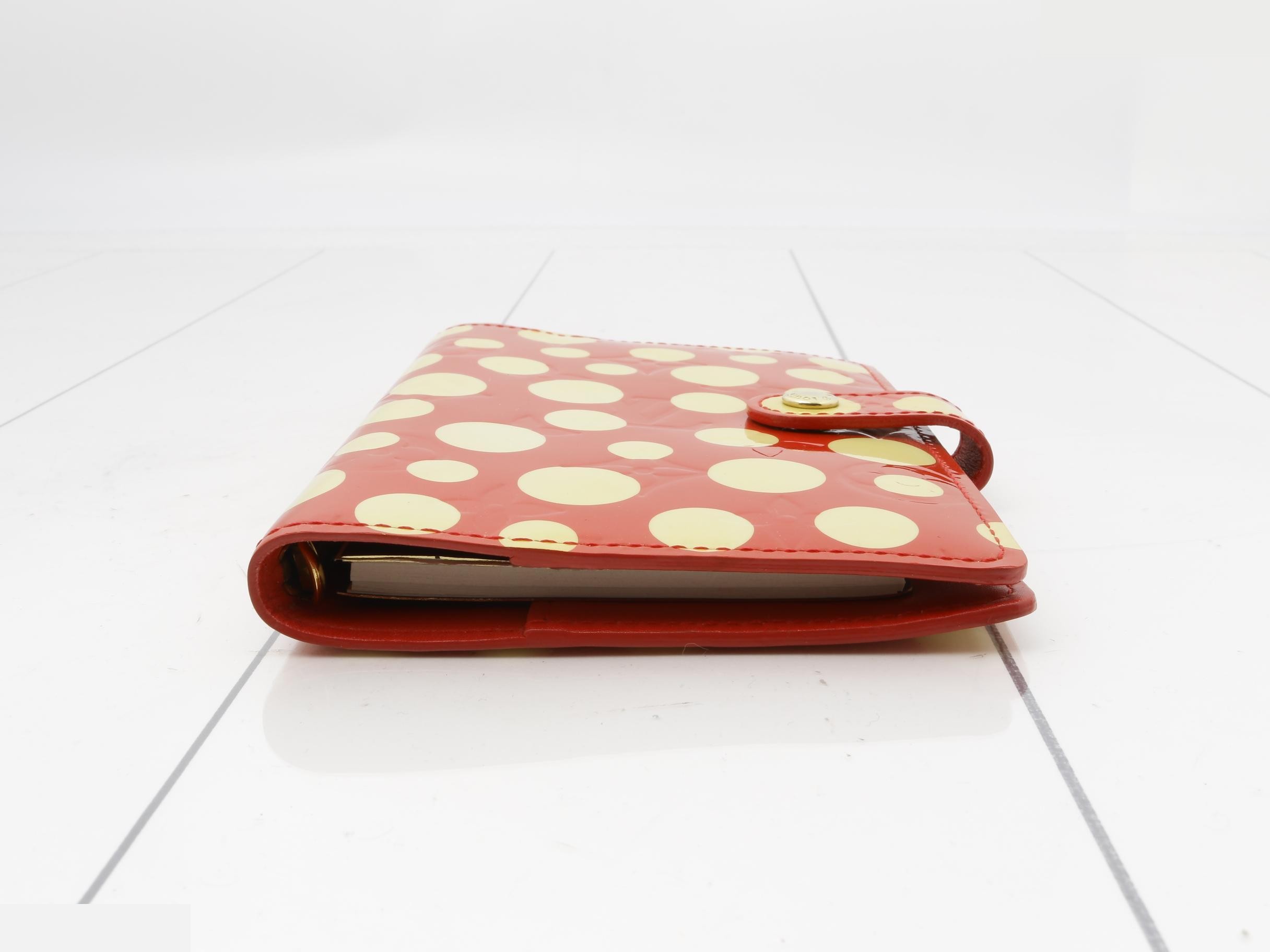 Yayoi Kusama Agenda PM Rouge with initials — view 3
