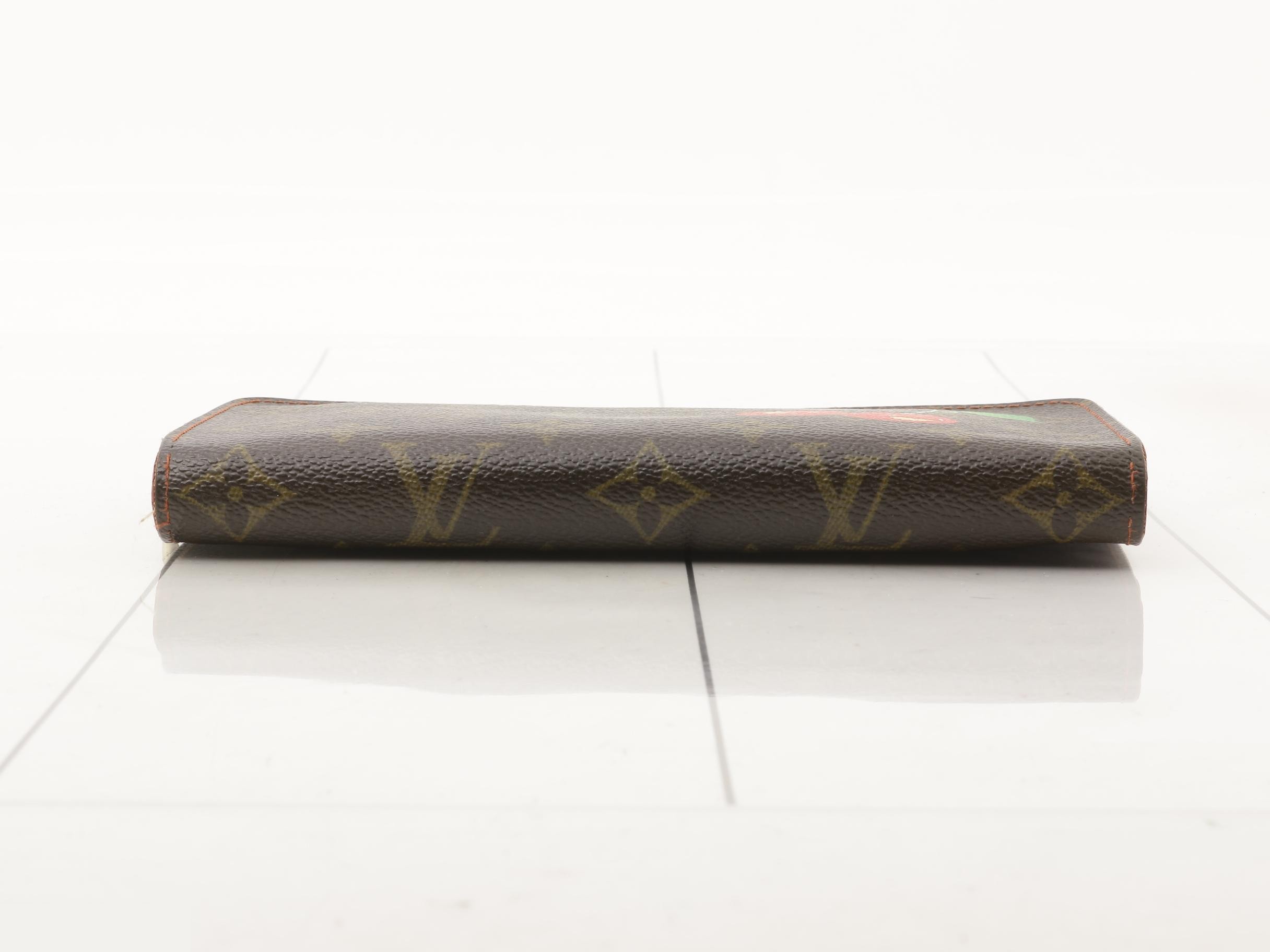 Monogram Cherry Portemonnaie Zip — view 3