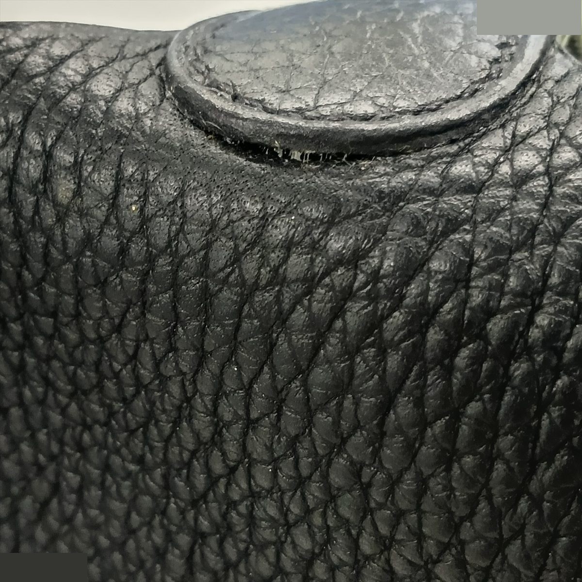 Picotin 22 MM, Taurillon Clemence leather, black, silver hardware, J: 2006 — view 10