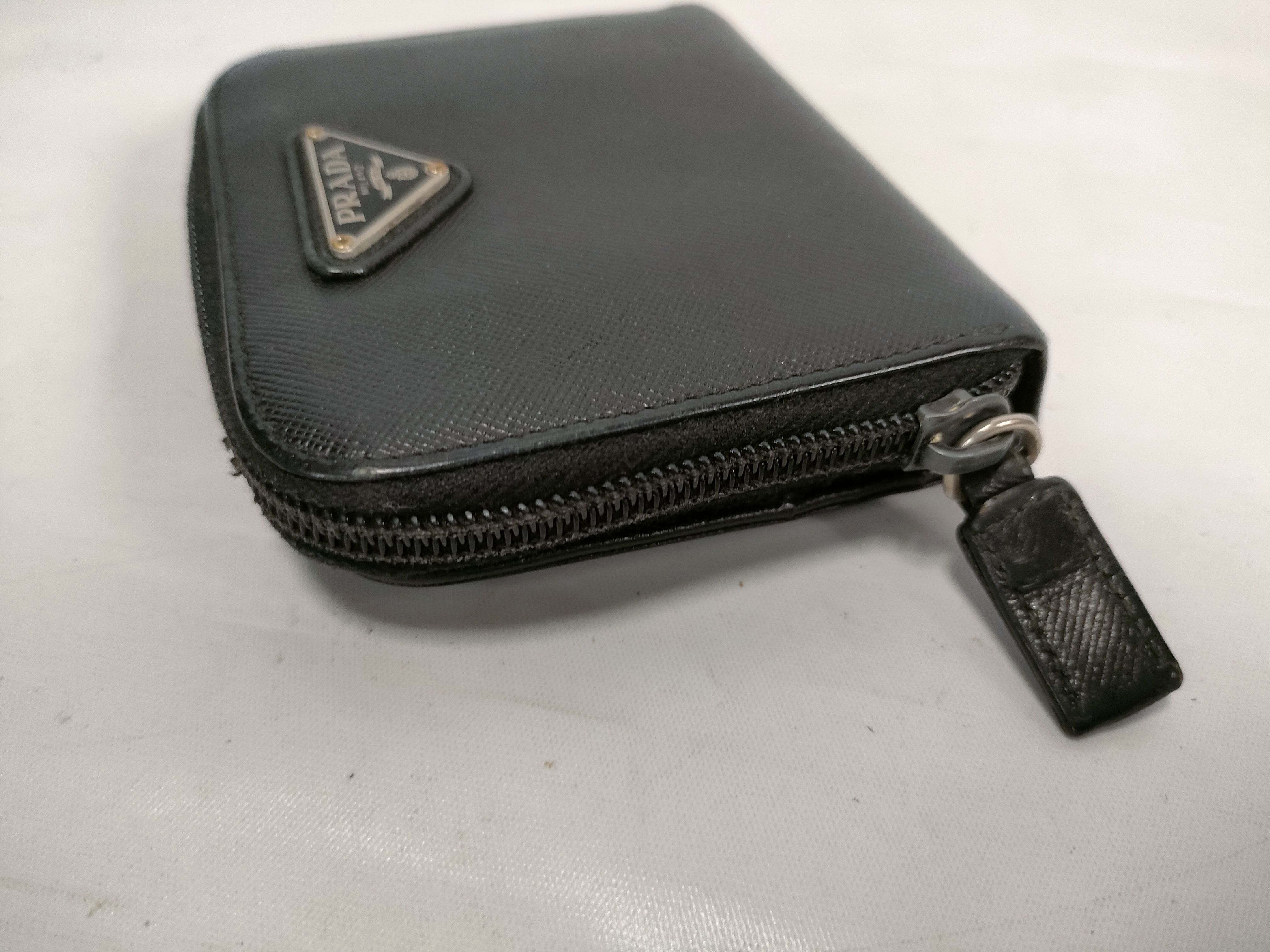 Nylon Bi-fold Wallet with Round Zipper — view 5
