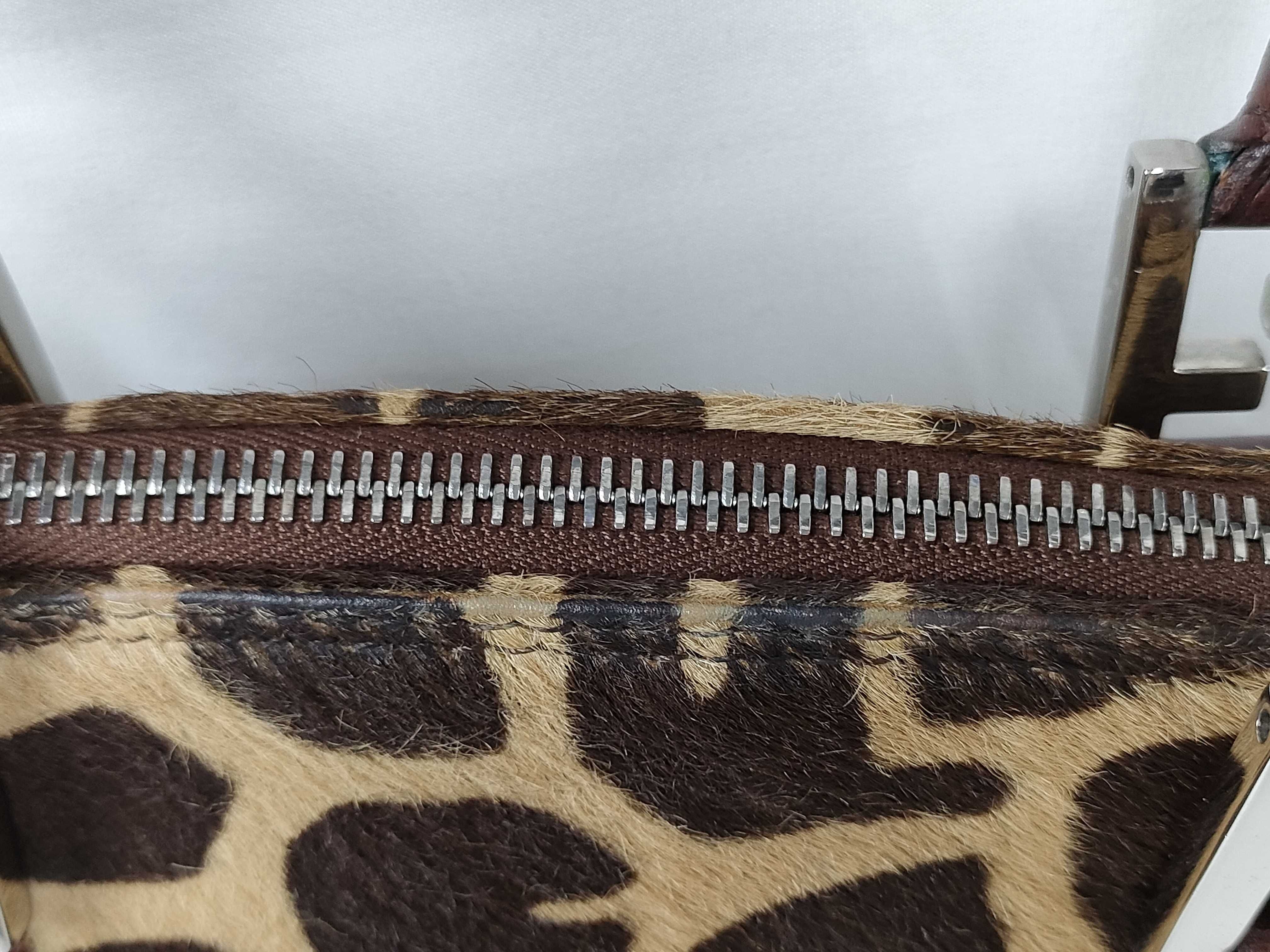 Calf Hair Giraffe 2-way Handbag Shoulder Bag Handbag — view 6
