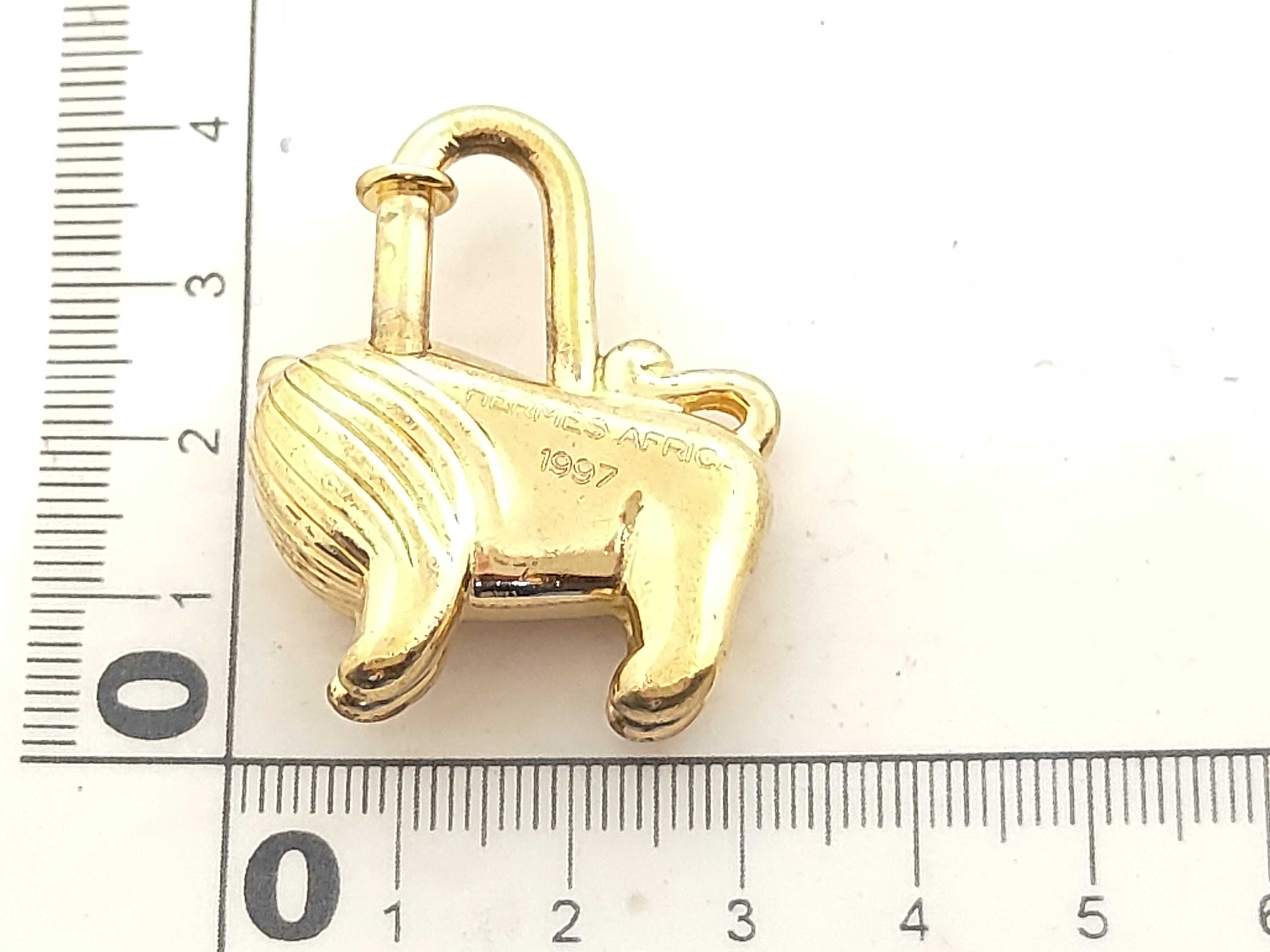 Cadena Charm, Lion, 1997, Gold, Other Accessories — view 10