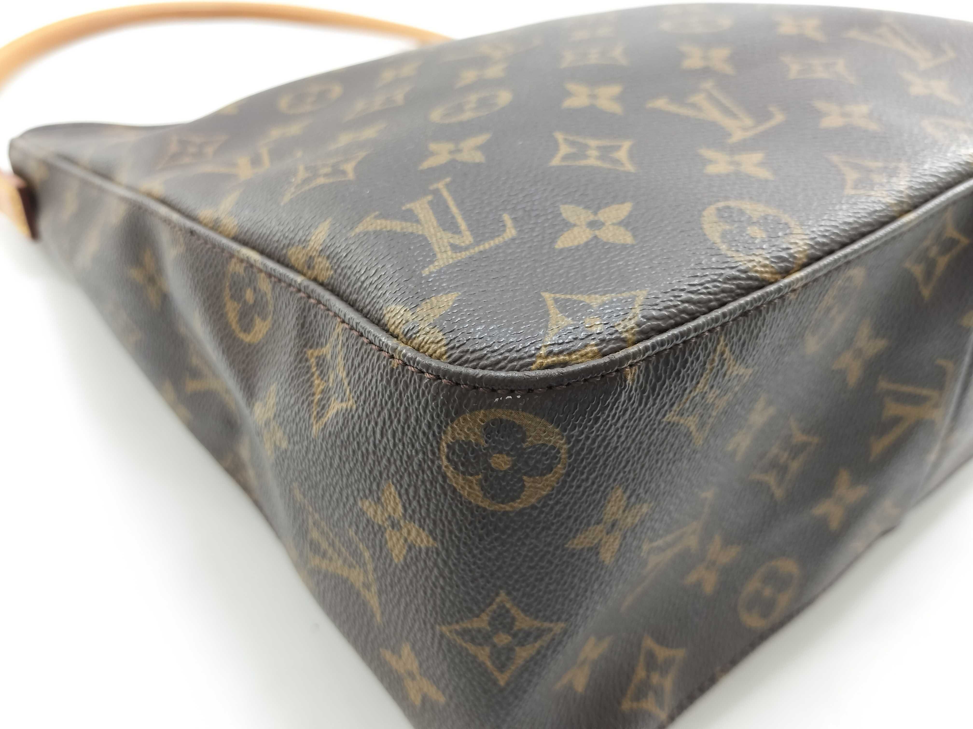 Monogram Vuitton Looping Shoulder Bag — view 6