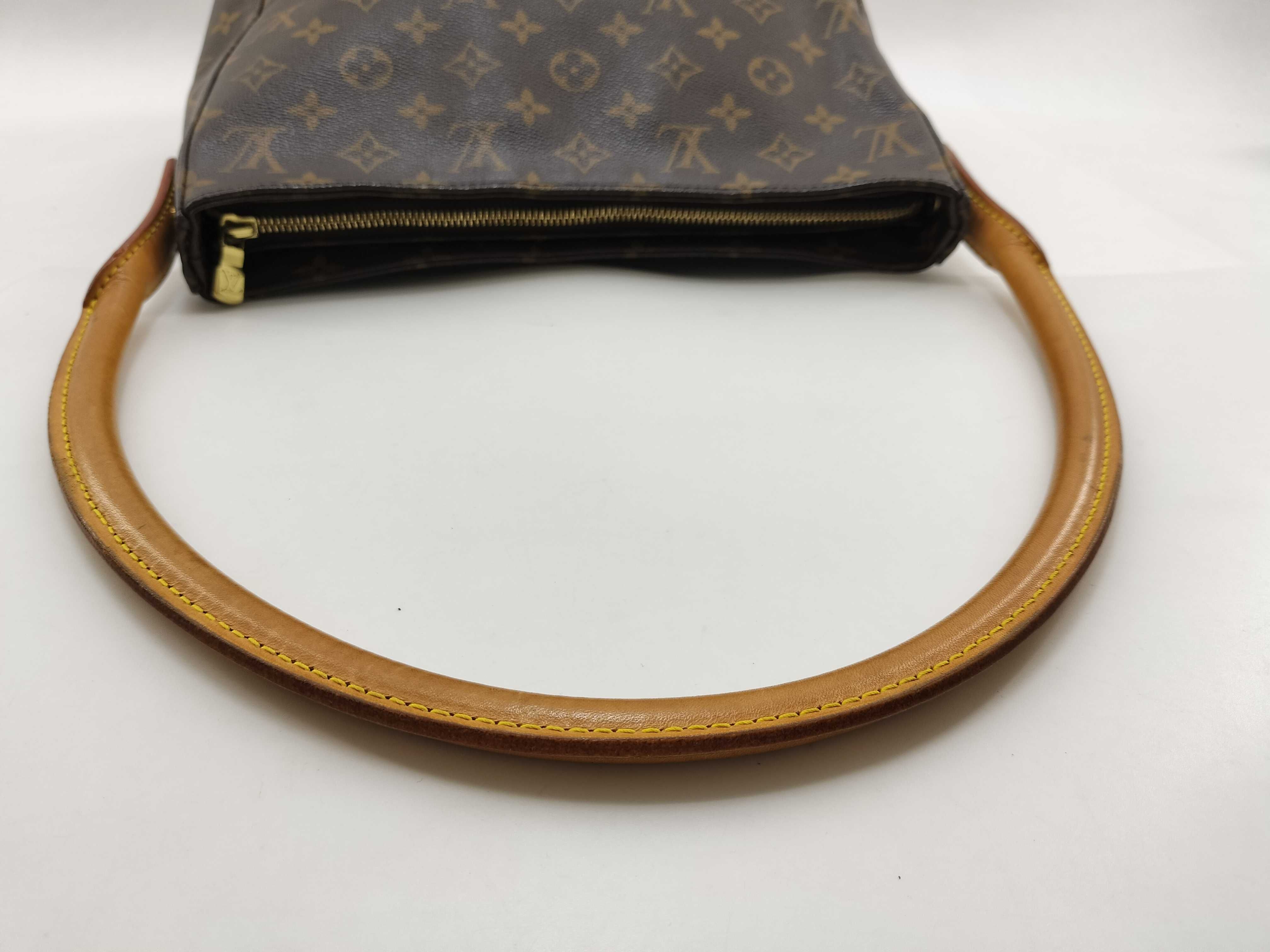 Monogram Vuitton Looping Shoulder Bag — view 8