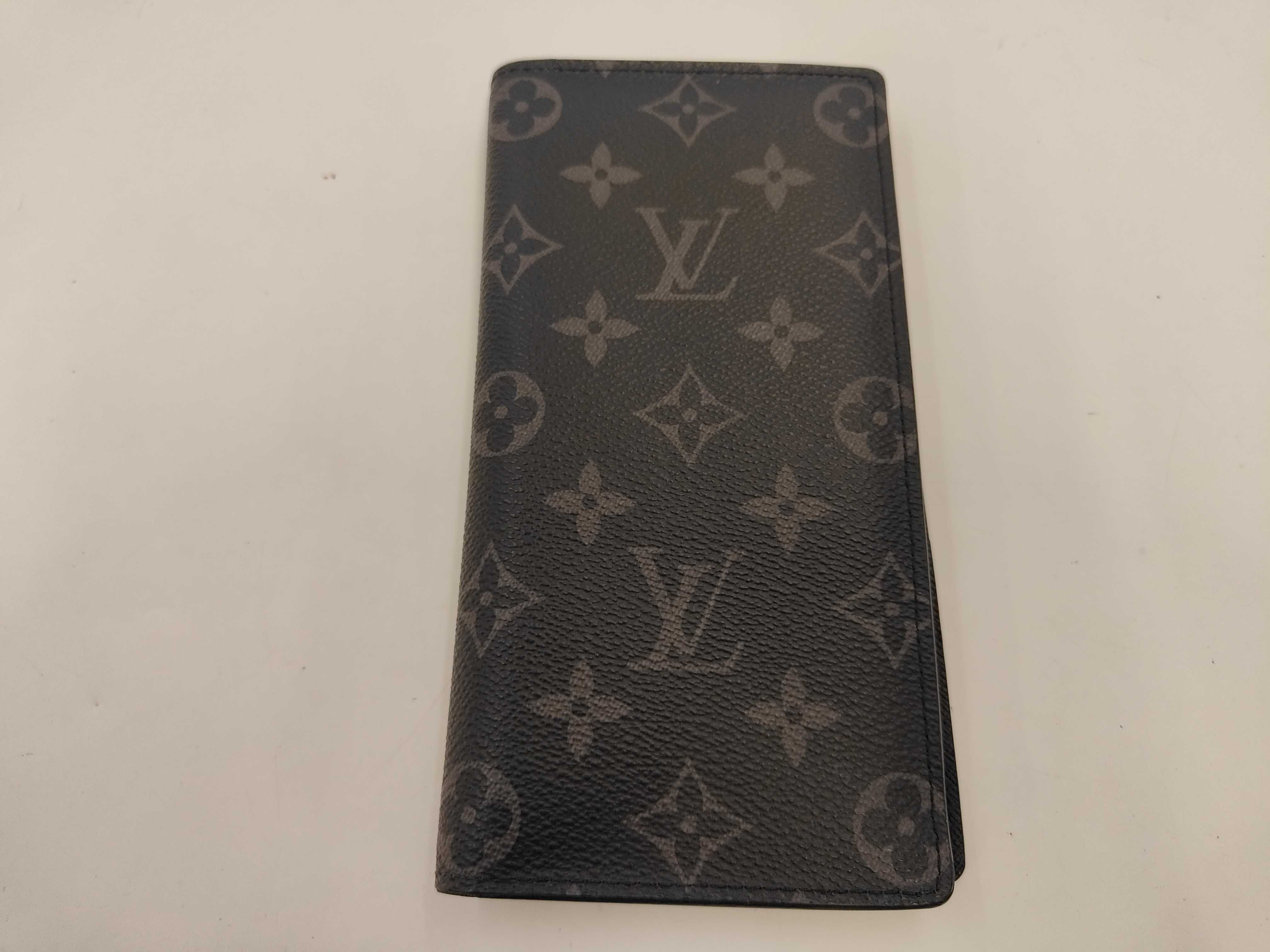 M61697 Monogram Eclipse Portefeuille Brazza Black Wallet