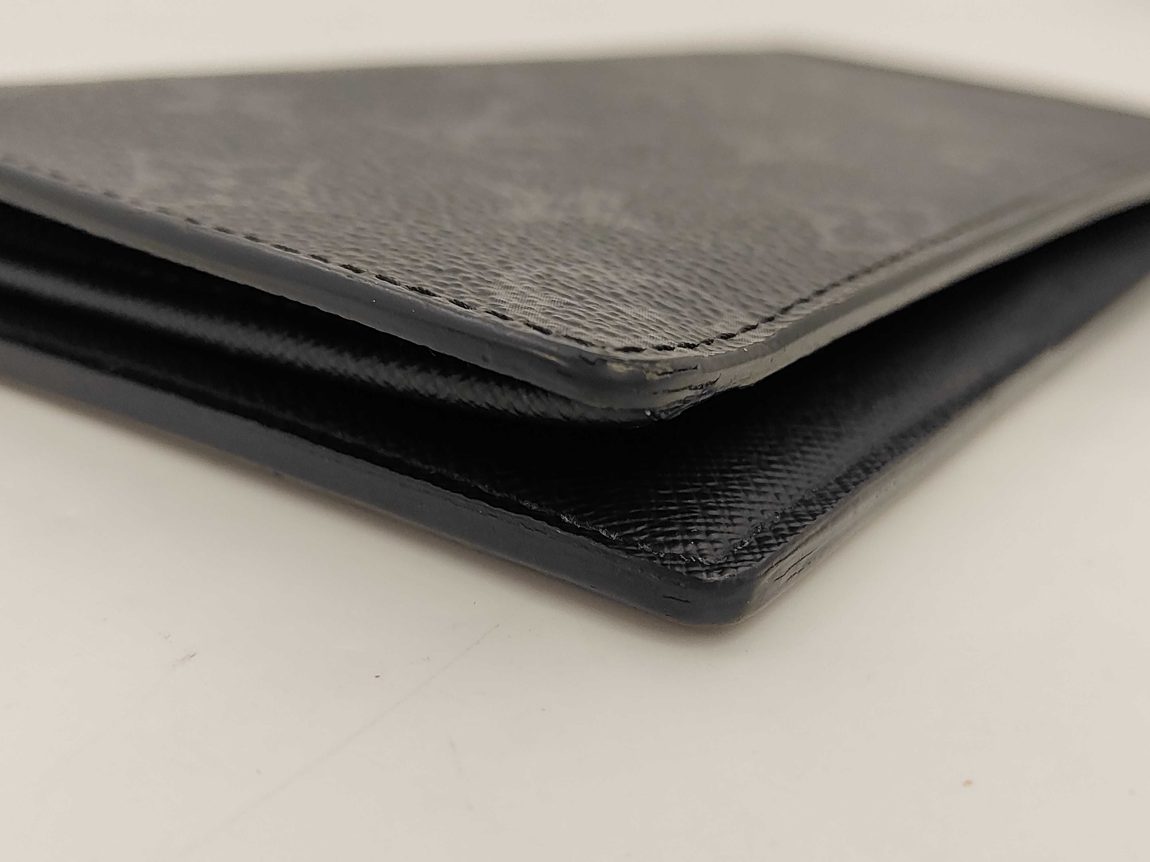M61697 Monogram Eclipse Portefeuille Brazza Black Wallet — view 4