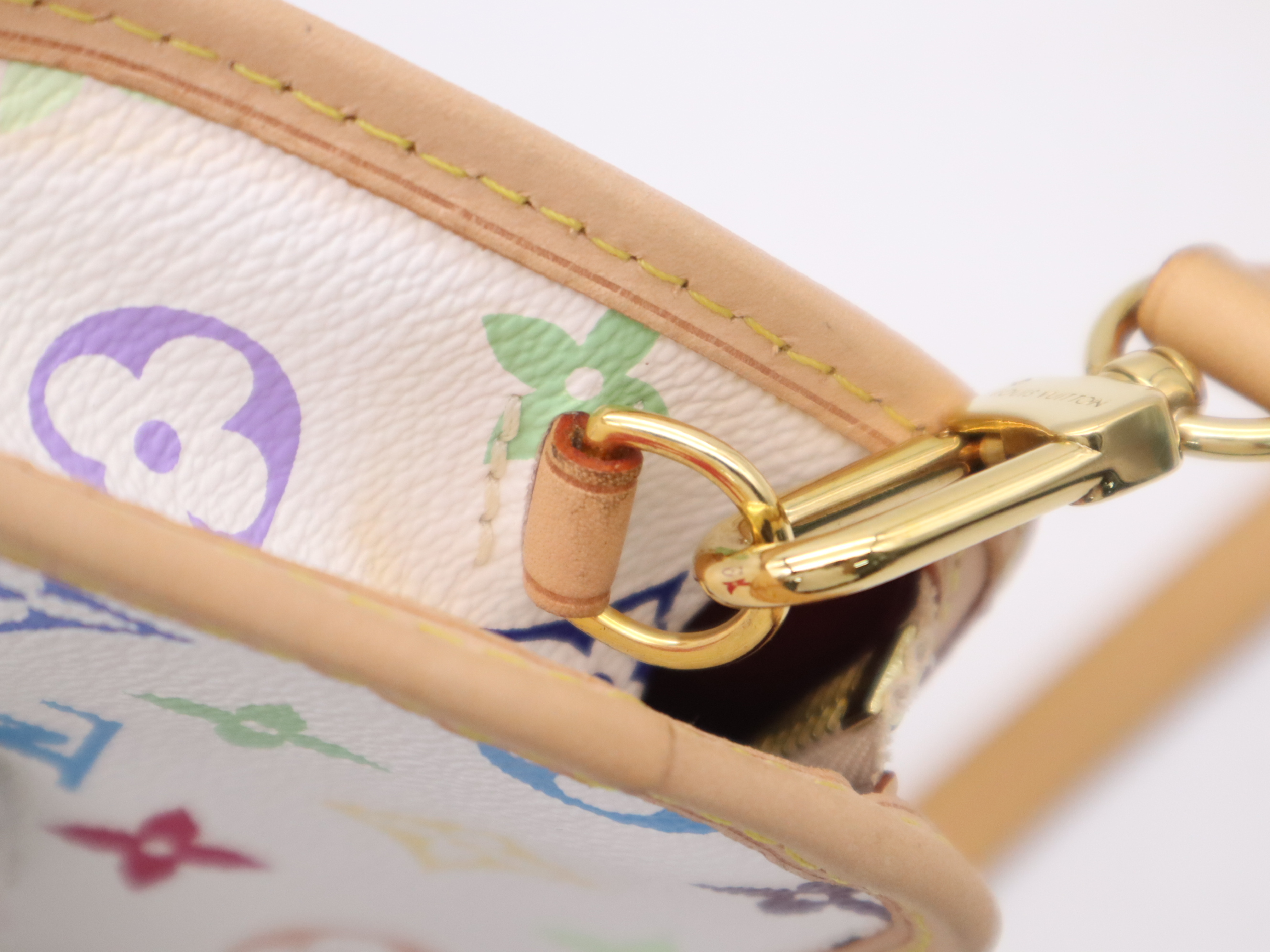 M40049 Multicolor Shirley Blanc Shoulder Bag with Shoulder Strap — view 7